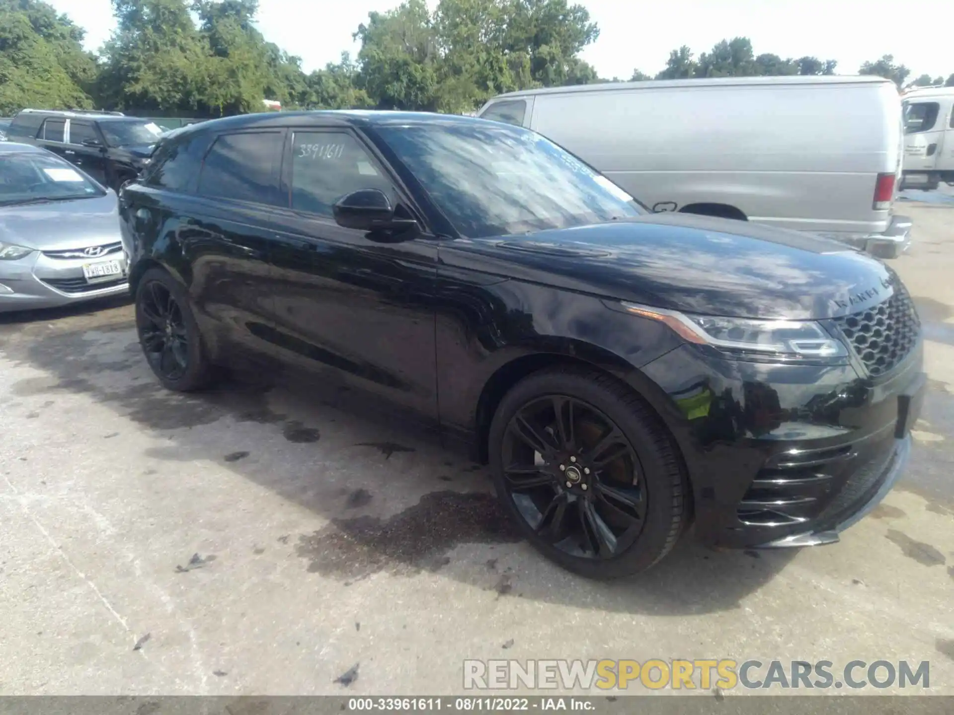 1 Photograph of a damaged car SALYT2EX3NA335128 LAND ROVER RANGE ROVER VELAR 2022