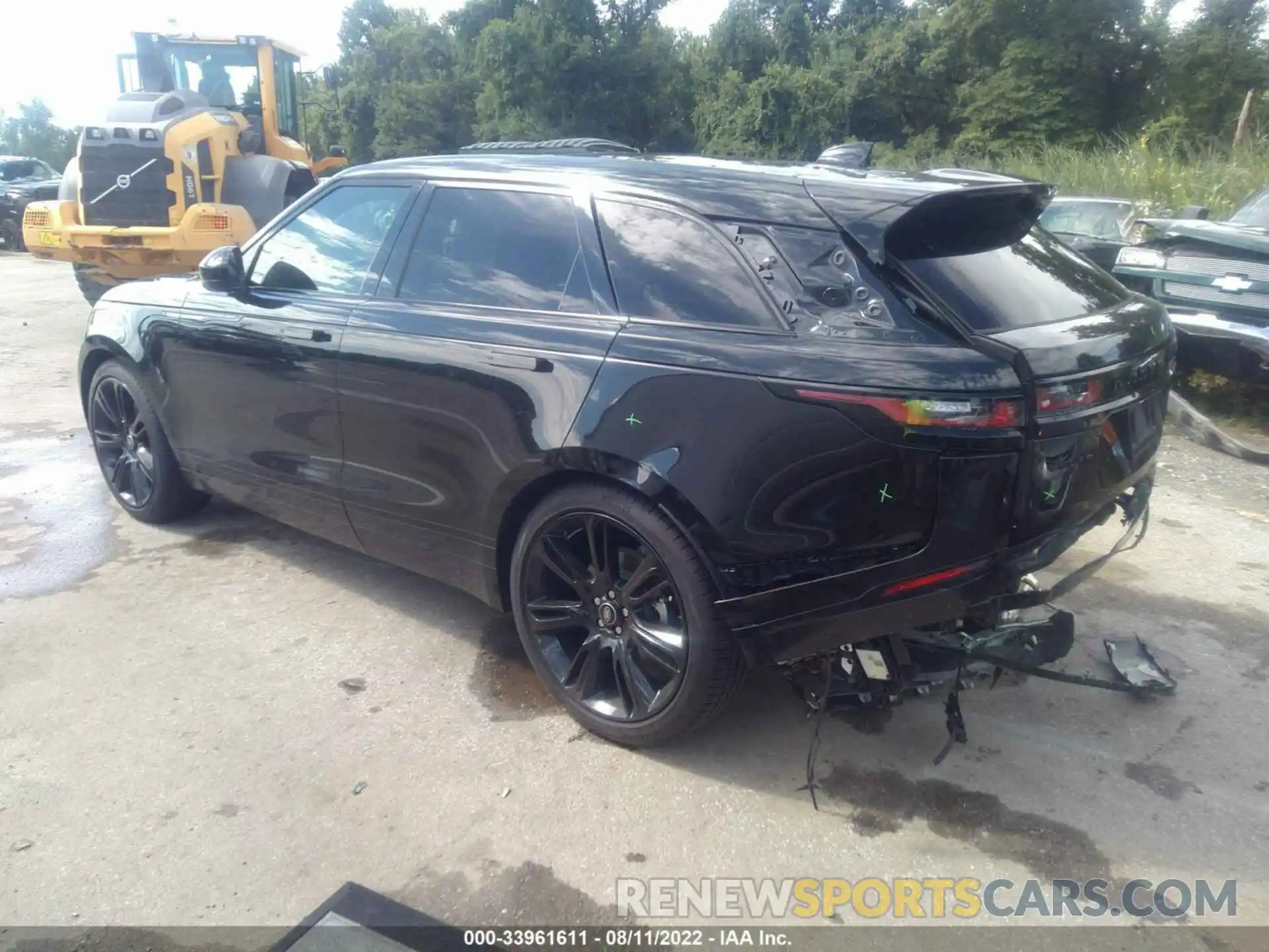 3 Photograph of a damaged car SALYT2EX3NA335128 LAND ROVER RANGE ROVER VELAR 2022