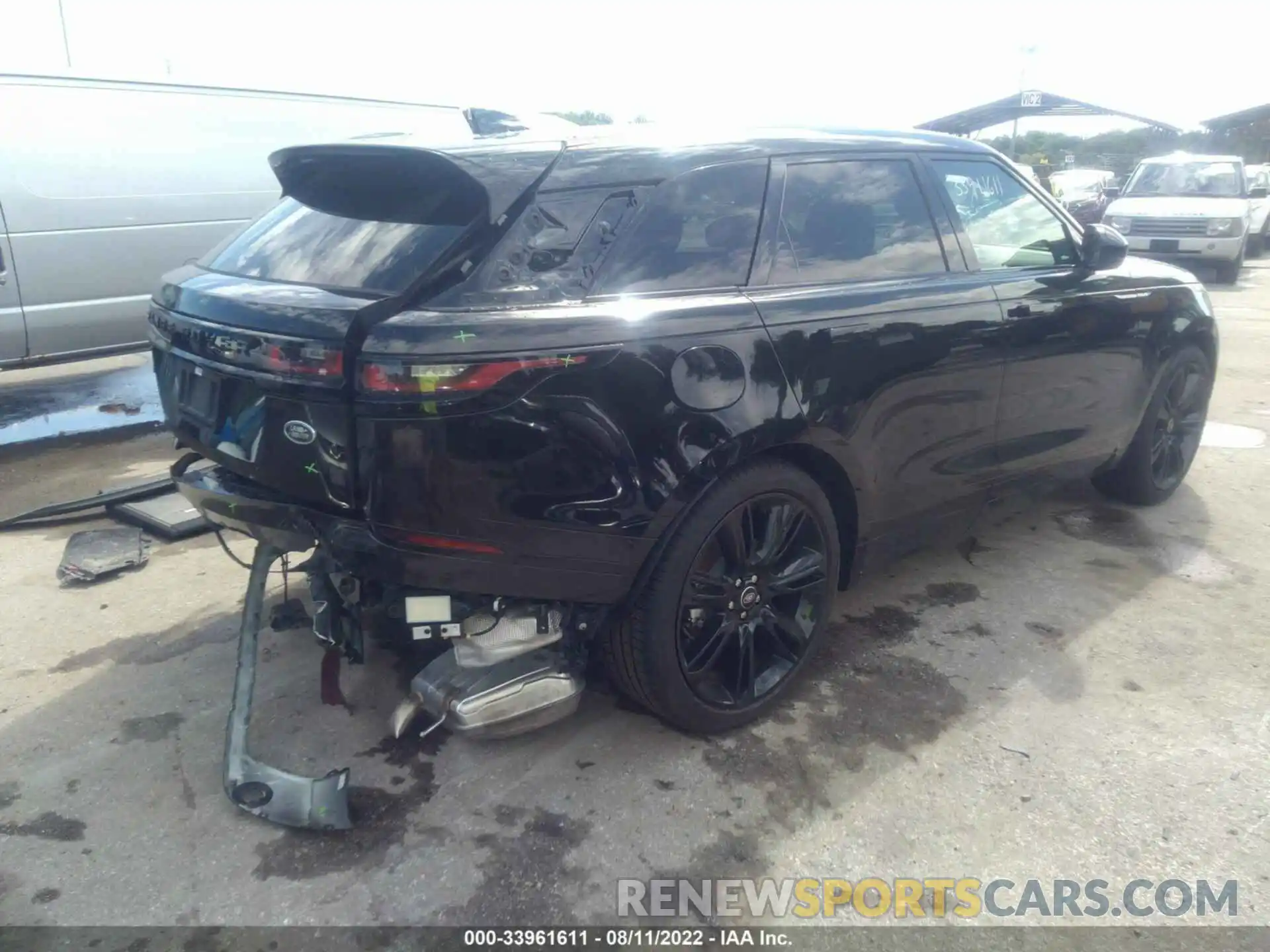 4 Photograph of a damaged car SALYT2EX3NA335128 LAND ROVER RANGE ROVER VELAR 2022