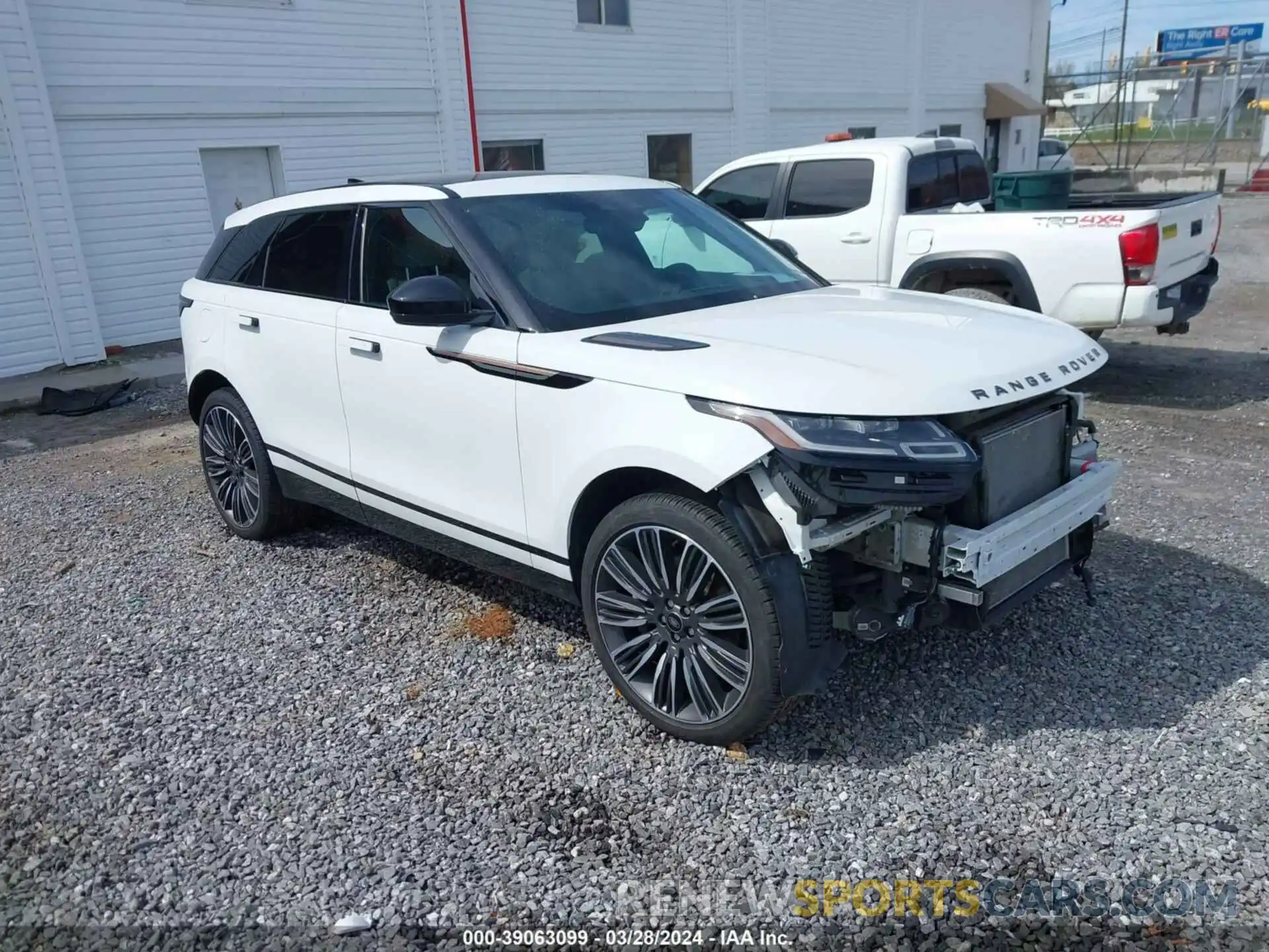 1 Photograph of a damaged car SALYT2EU2PA358506 LAND ROVER RANGE ROVER VELAR 2023