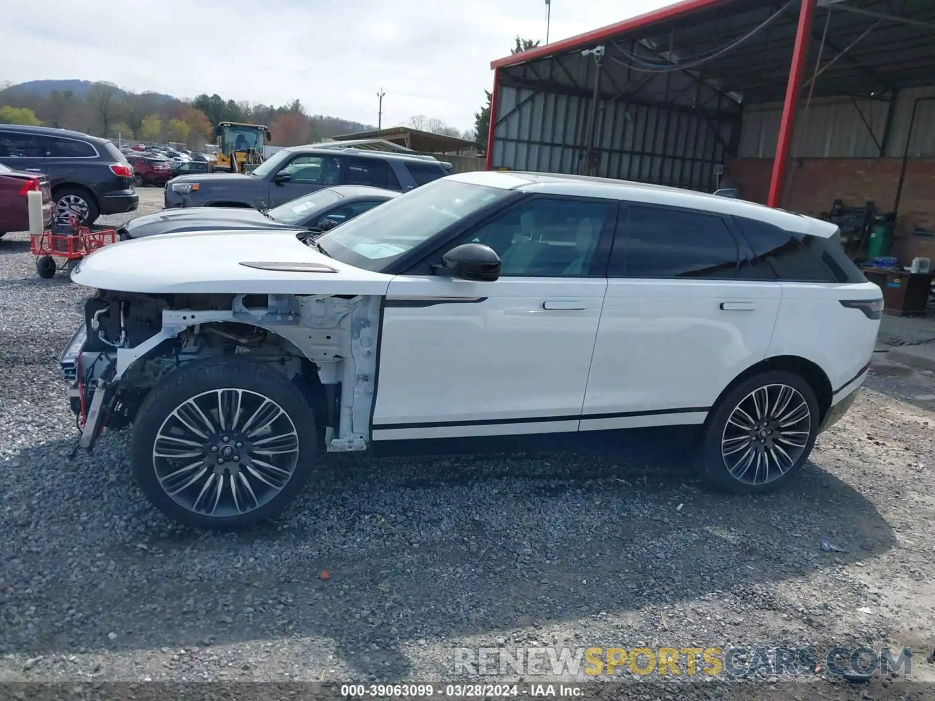 14 Photograph of a damaged car SALYT2EU2PA358506 LAND ROVER RANGE ROVER VELAR 2023