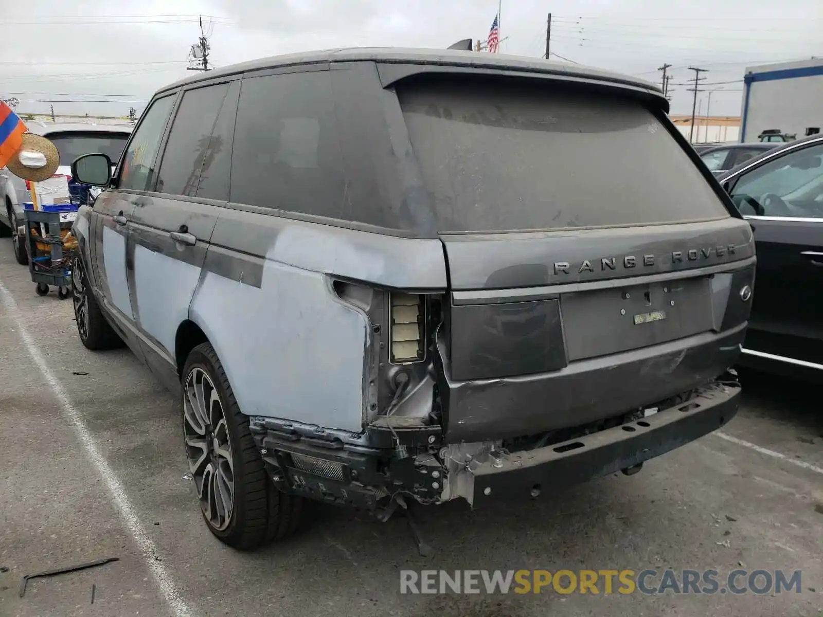 3 Photograph of a damaged car SALGR2RK1KA529046 LAND ROVER RANGEROVER 2019