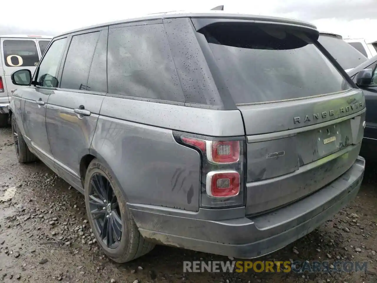 3 Фотография поврежденного автомобиля SALGR2RK2KA531095 LAND ROVER RANGEROVER 2019