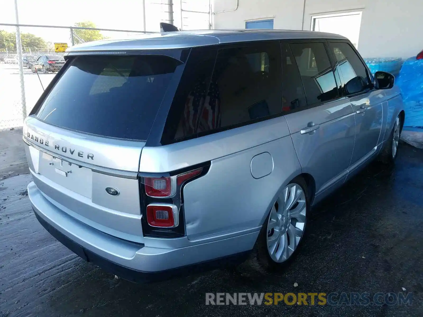 4 Фотография поврежденного автомобиля SALGR2RV0KA543840 LAND ROVER RANGEROVER 2019