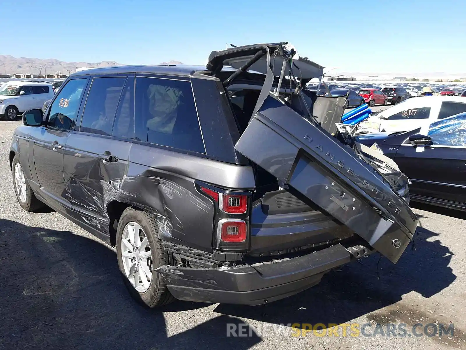 3 Photograph of a damaged car SALGR2RV7KA542684 LAND ROVER RANGEROVER 2019