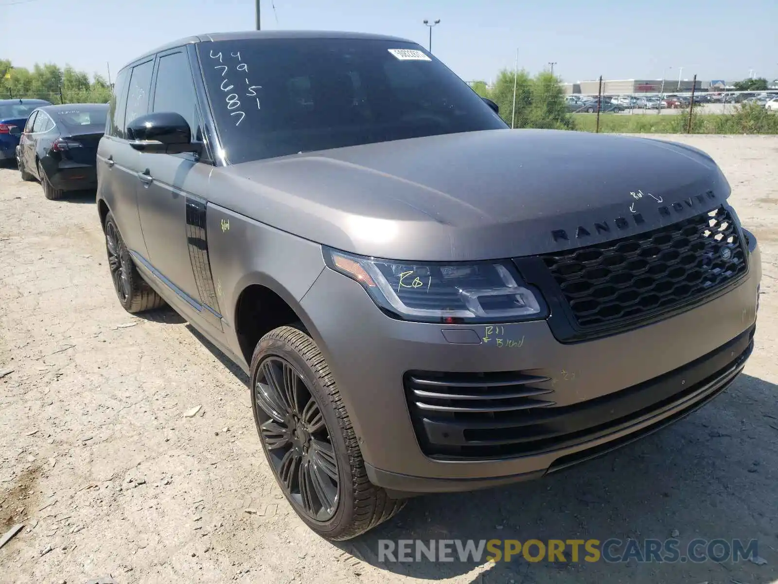 1 Фотография поврежденного автомобиля SALGS2RE0KA522104 LAND ROVER RANGEROVER 2019