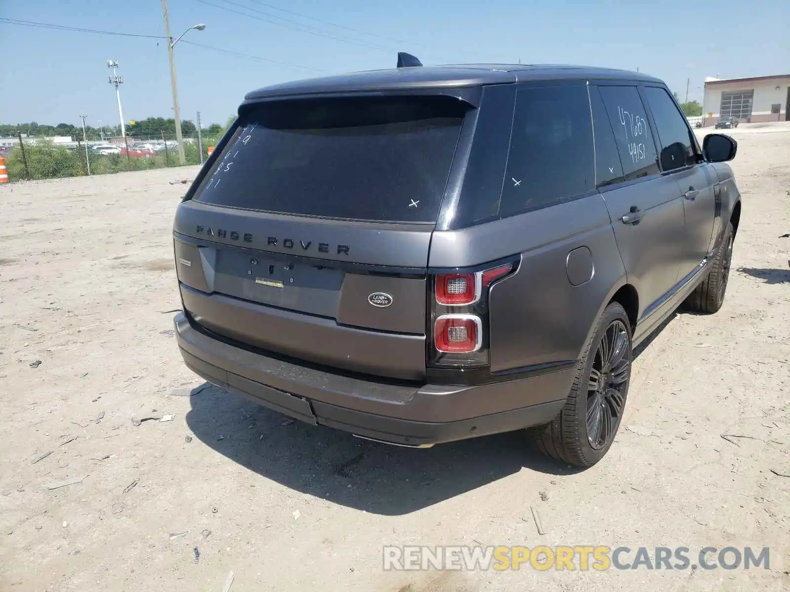 4 Фотография поврежденного автомобиля SALGS2RE0KA522104 LAND ROVER RANGEROVER 2019