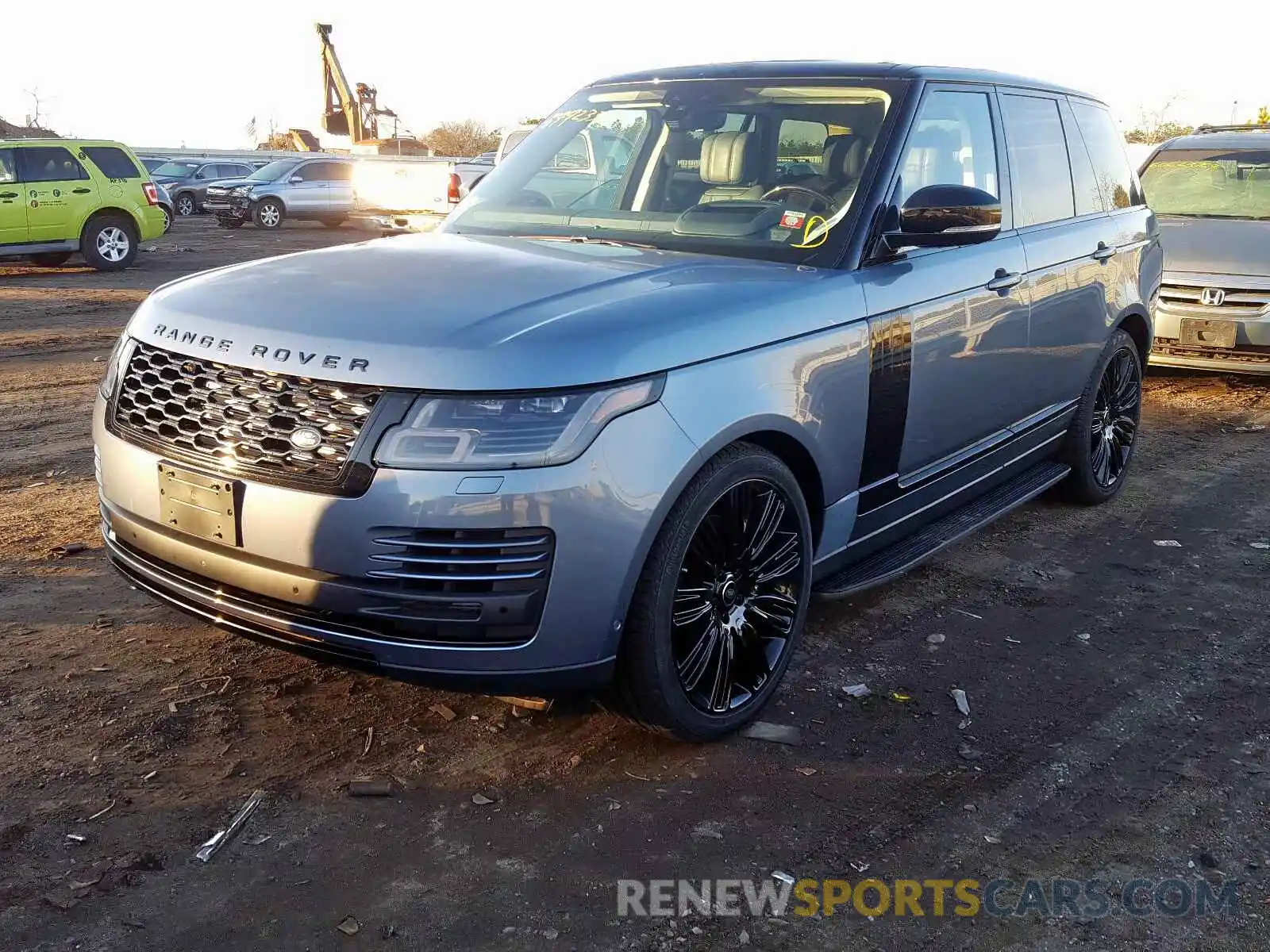 2 Фотография поврежденного автомобиля SALGS2RE0KA539890 LAND ROVER RANGEROVER 2019