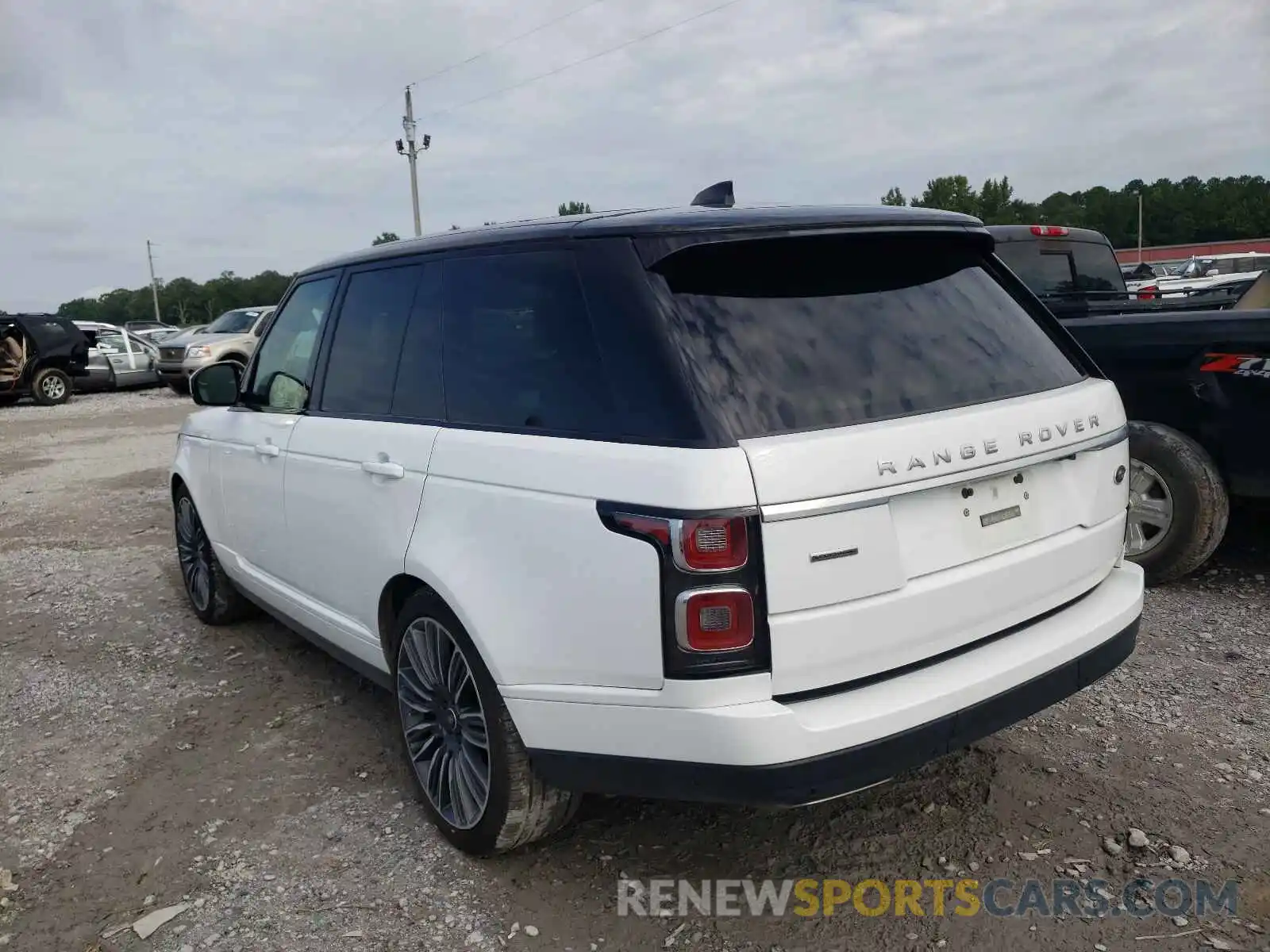 3 Фотография поврежденного автомобиля SALGS2RE0KA556379 LAND ROVER RANGEROVER 2019