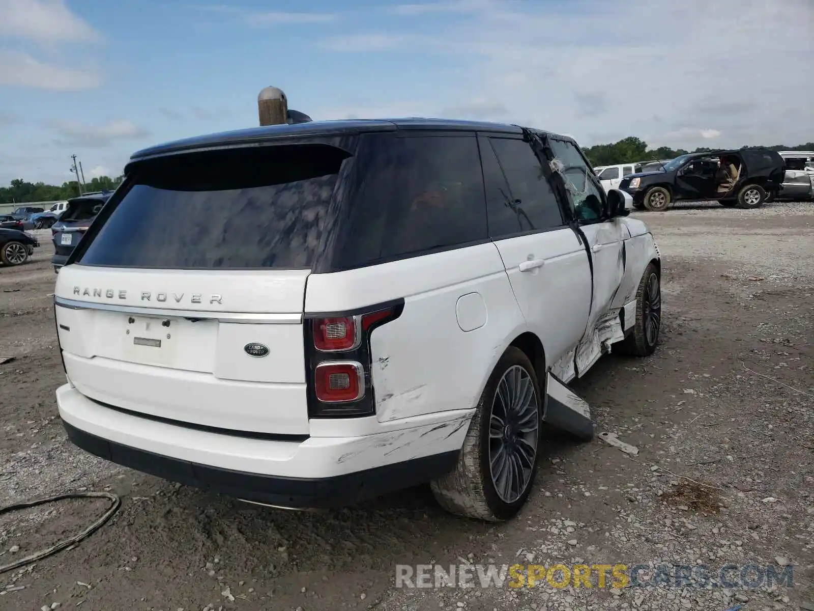 4 Фотография поврежденного автомобиля SALGS2RE0KA556379 LAND ROVER RANGEROVER 2019