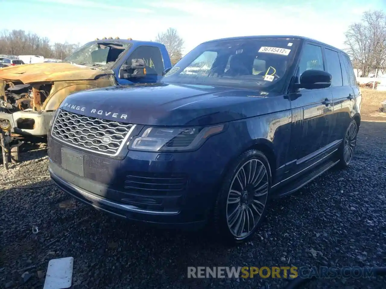 2 Photograph of a damaged car SALGS2RE0KA556852 LAND ROVER RANGEROVER 2019