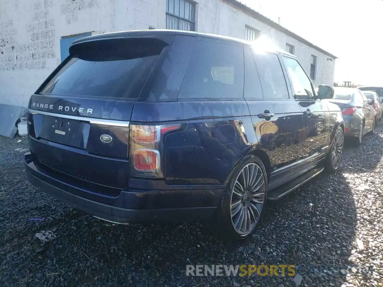 4 Photograph of a damaged car SALGS2RE0KA556852 LAND ROVER RANGEROVER 2019