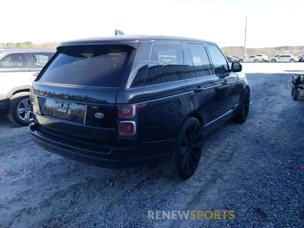 4 Фотография поврежденного автомобиля SALGS2RE0KA558195 LAND ROVER RANGEROVER 2019