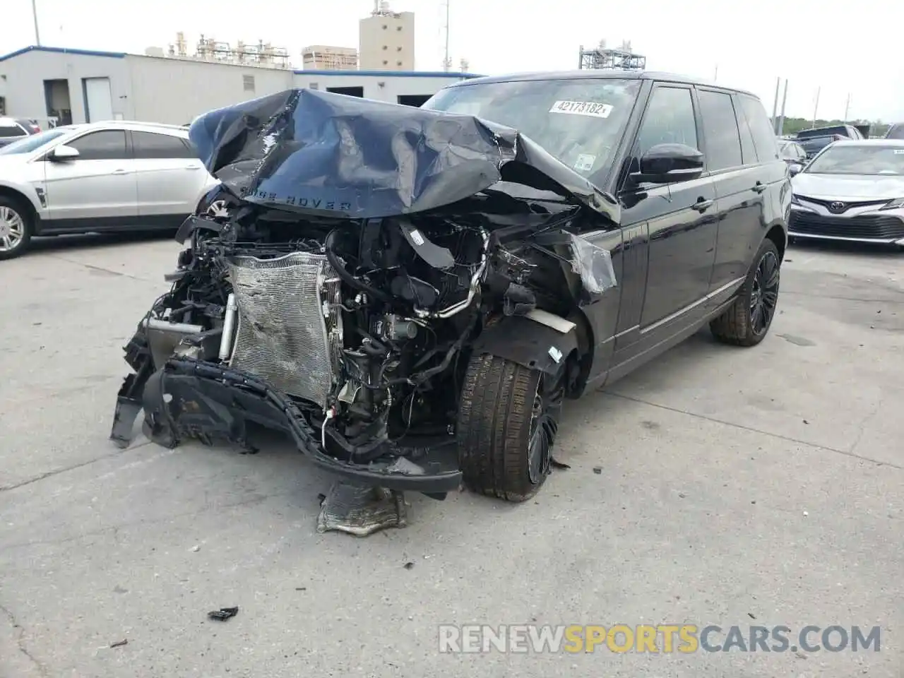 2 Photograph of a damaged car SALGS2RE1KA547240 LAND ROVER RANGEROVER 2019