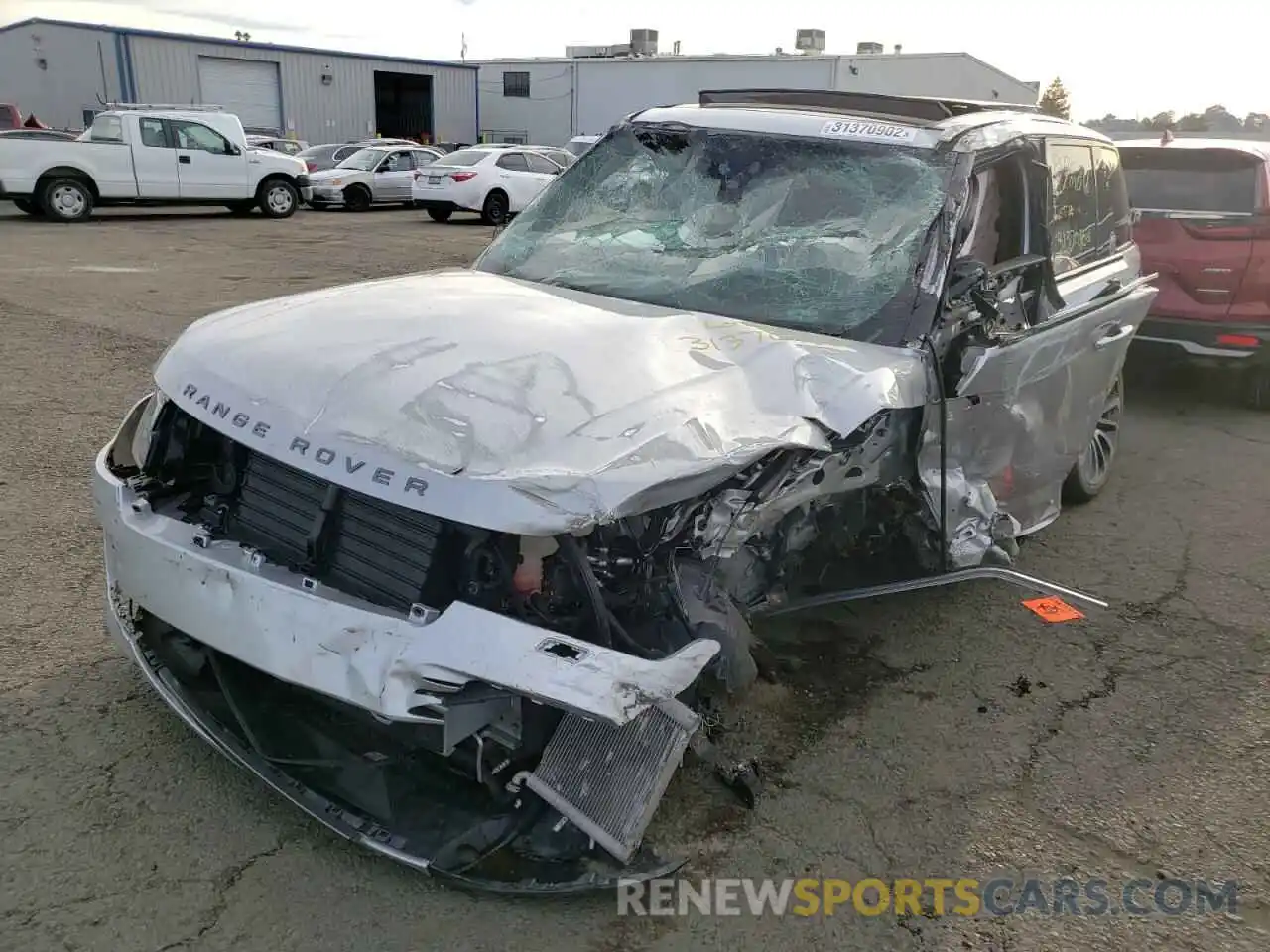 2 Photograph of a damaged car SALGS2RE1KA548694 LAND ROVER RANGEROVER 2019