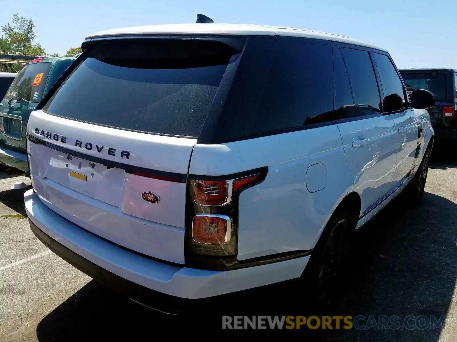 4 Photograph of a damaged car SALGS2RE1KA549182 LAND ROVER RANGEROVER 2019