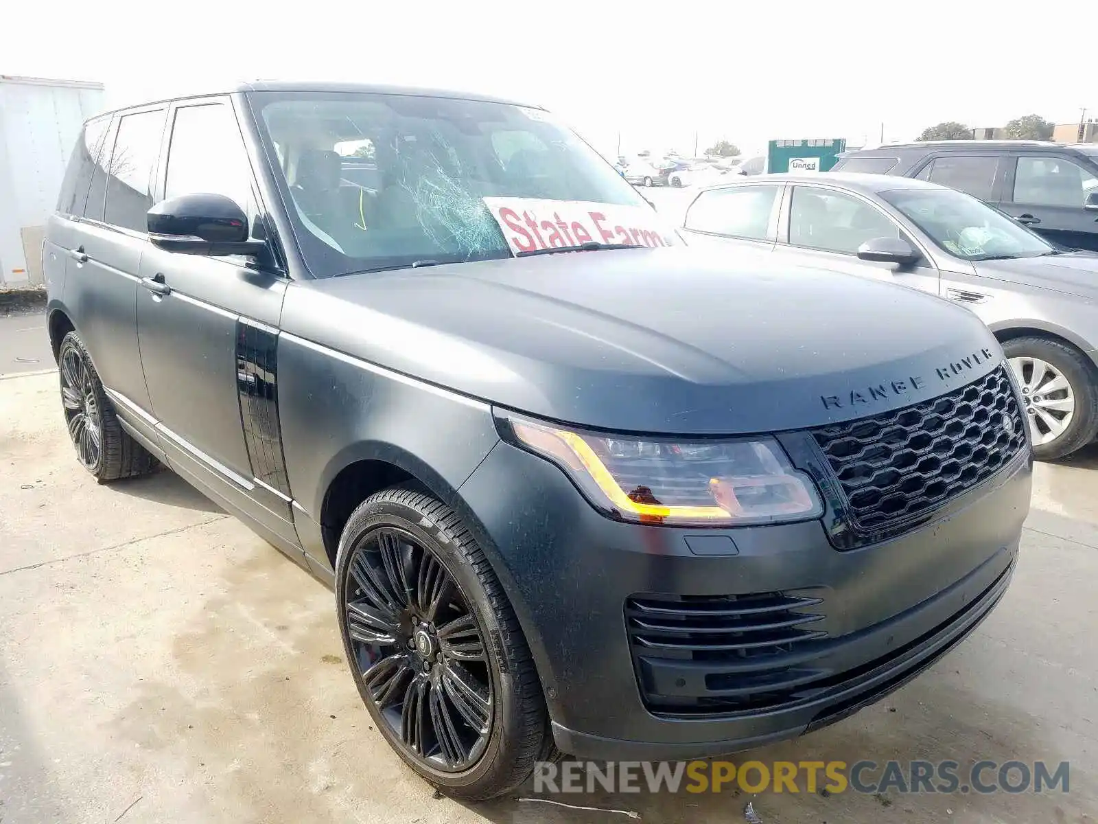 1 Фотография поврежденного автомобиля SALGS2RE3KA518922 LAND ROVER RANGEROVER 2019