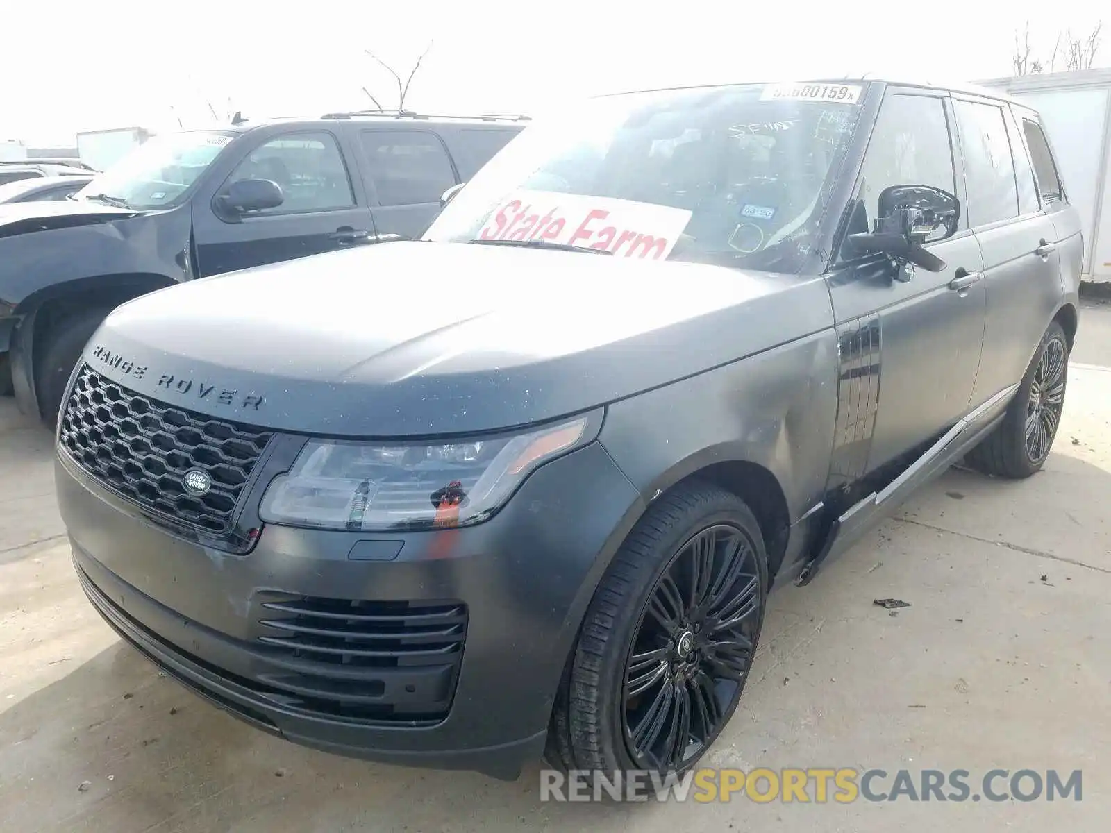 2 Фотография поврежденного автомобиля SALGS2RE3KA518922 LAND ROVER RANGEROVER 2019