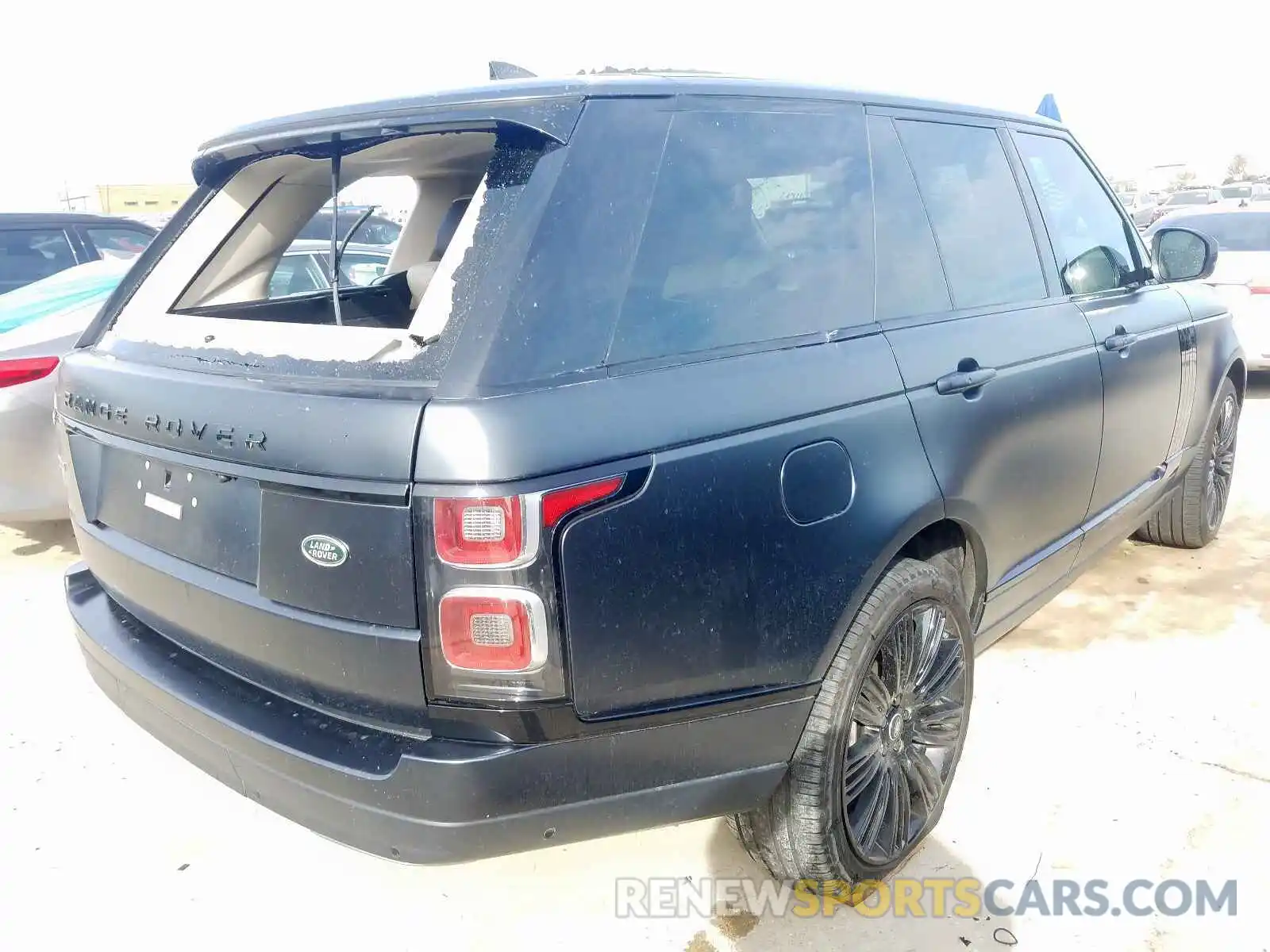 4 Фотография поврежденного автомобиля SALGS2RE3KA518922 LAND ROVER RANGEROVER 2019