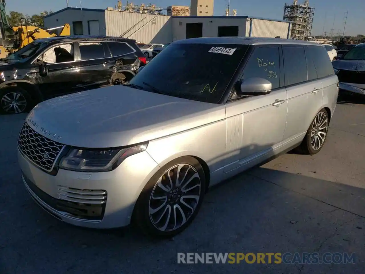 2 Photograph of a damaged car SALGS2RE3KA518953 LAND ROVER RANGEROVER 2019