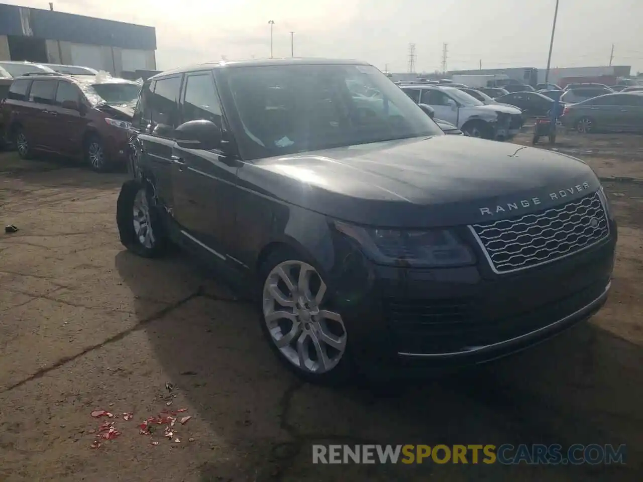 1 Photograph of a damaged car SALGS2RE4KA538872 LAND ROVER RANGEROVER 2019