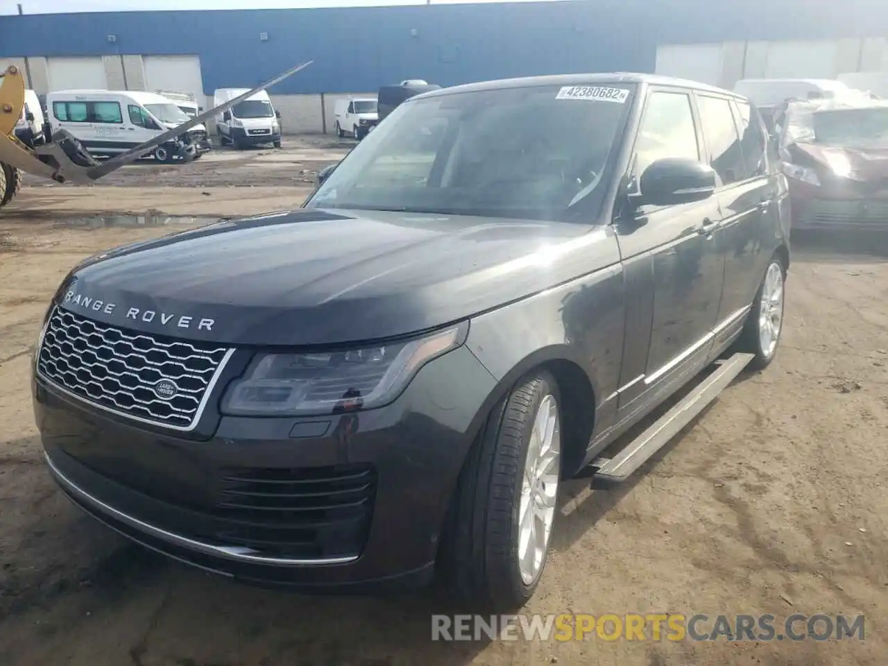 2 Фотография поврежденного автомобиля SALGS2RE4KA538872 LAND ROVER RANGEROVER 2019