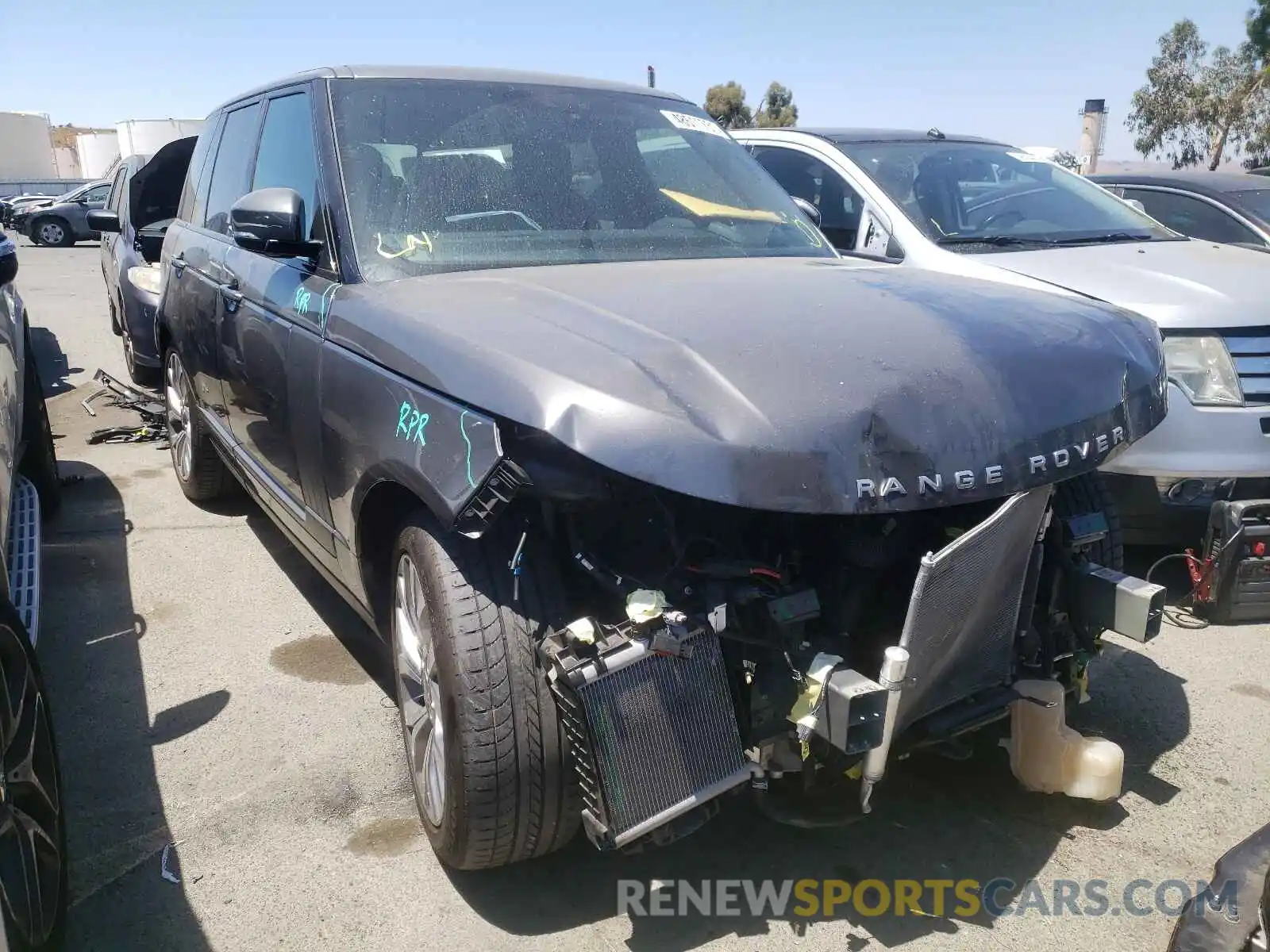 1 Photograph of a damaged car SALGS2RE4KA550357 LAND ROVER RANGEROVER 2019