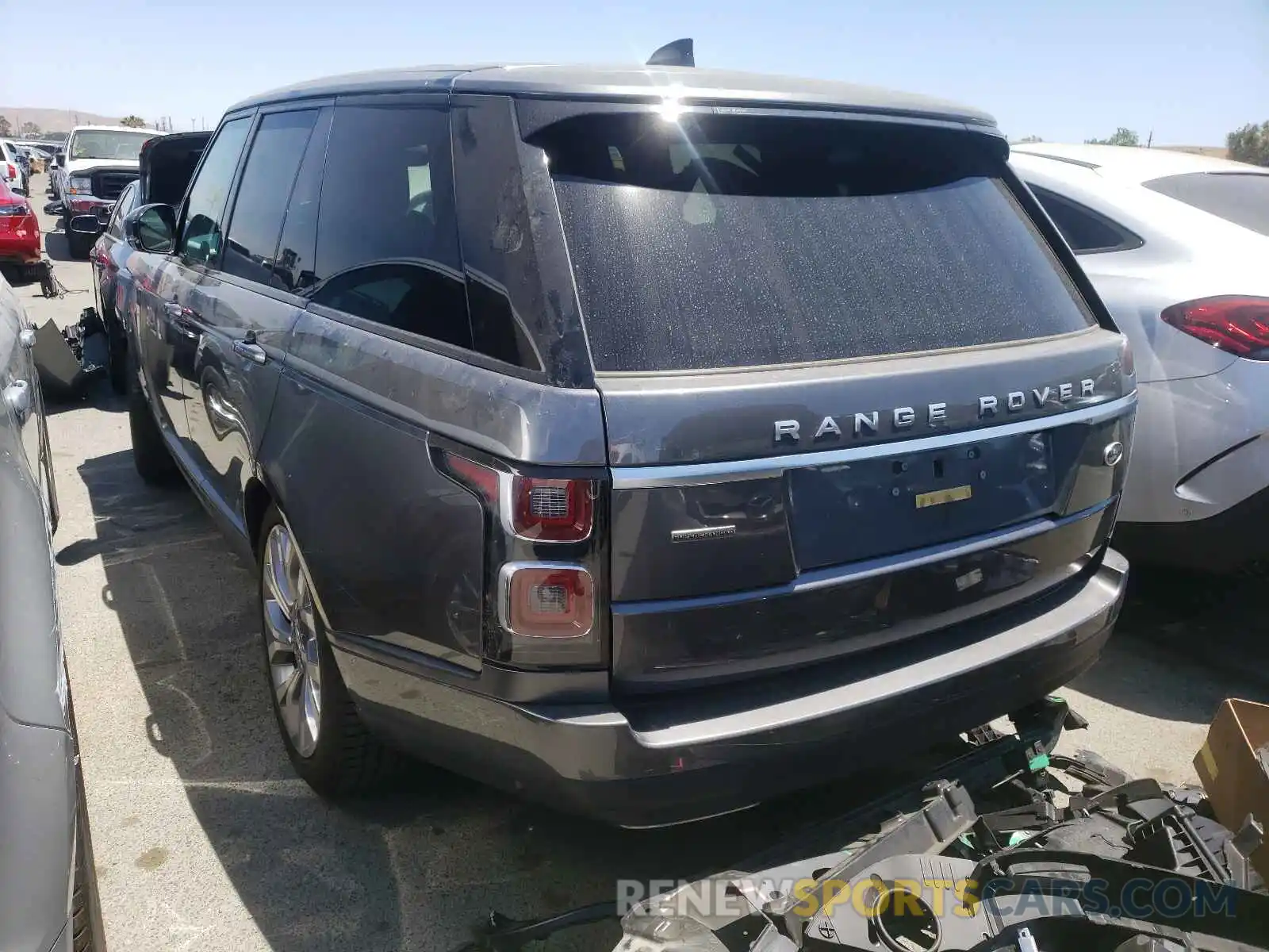 3 Фотография поврежденного автомобиля SALGS2RE4KA550357 LAND ROVER RANGEROVER 2019