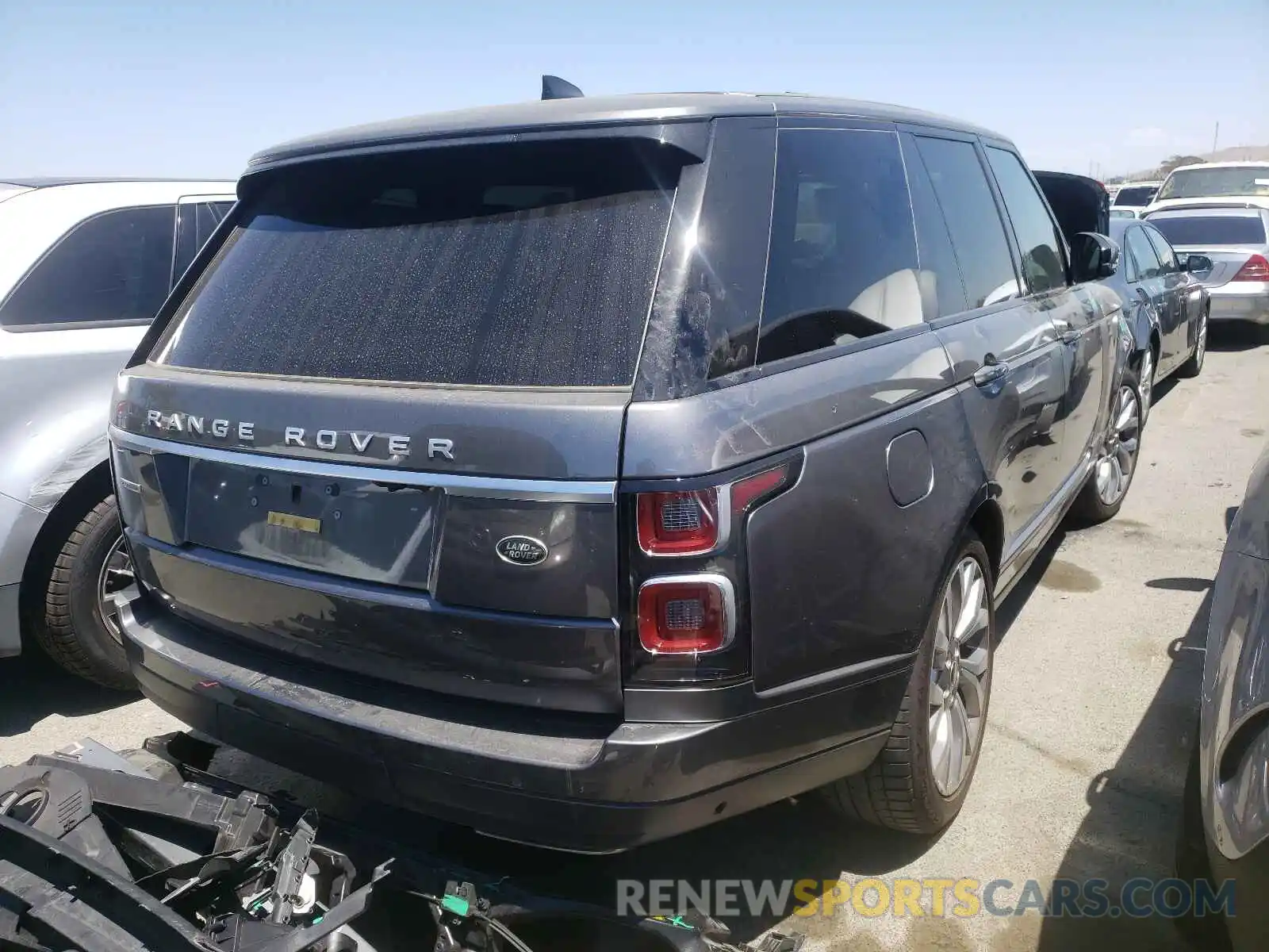 4 Фотография поврежденного автомобиля SALGS2RE4KA550357 LAND ROVER RANGEROVER 2019