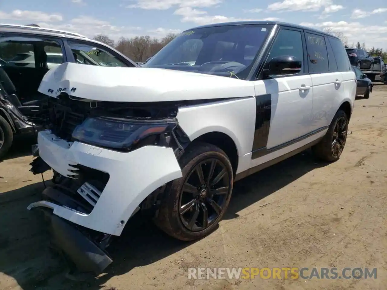 2 Фотография поврежденного автомобиля SALGS2RE5KA529162 LAND ROVER RANGEROVER 2019