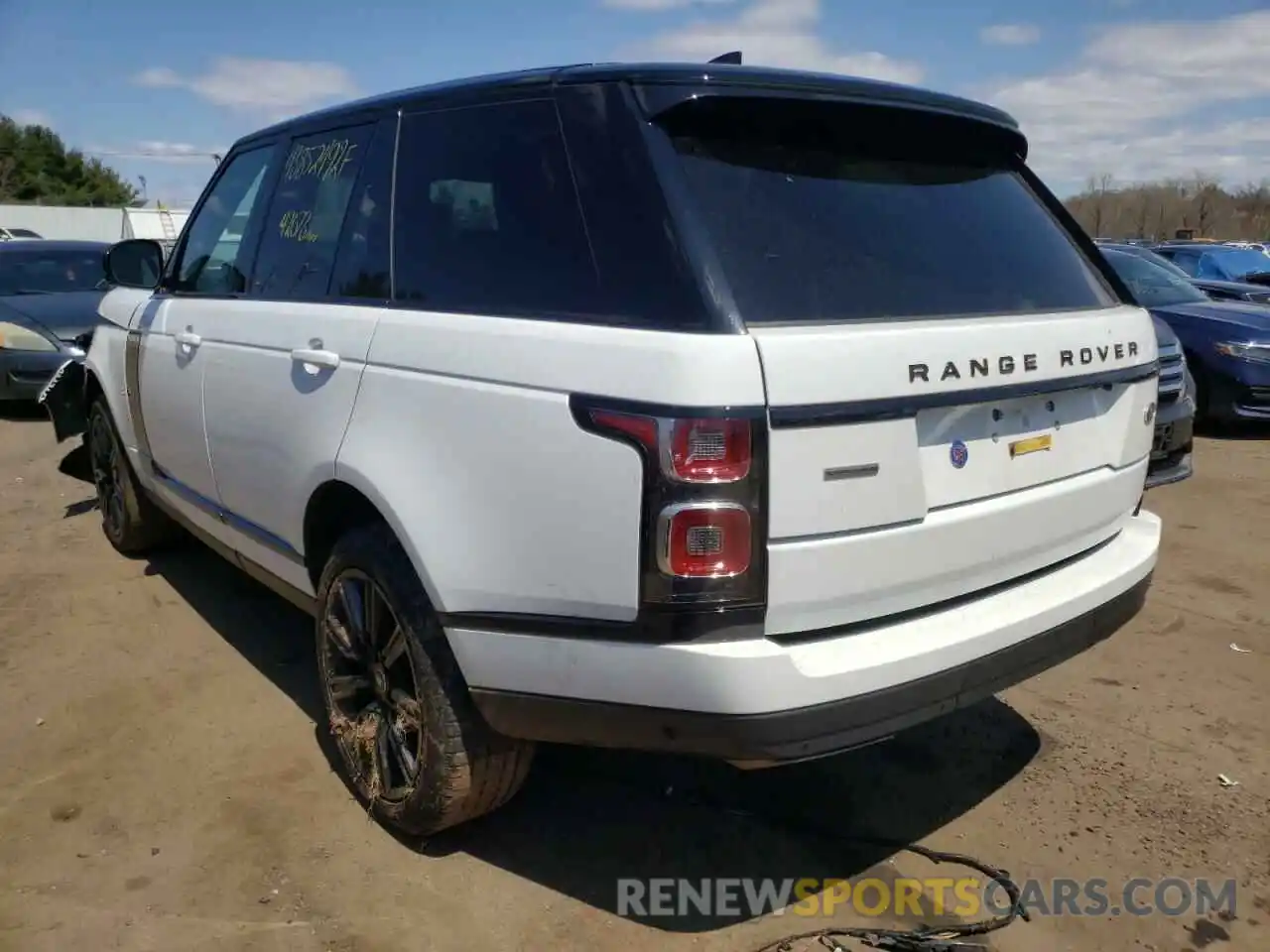 3 Фотография поврежденного автомобиля SALGS2RE5KA529162 LAND ROVER RANGEROVER 2019