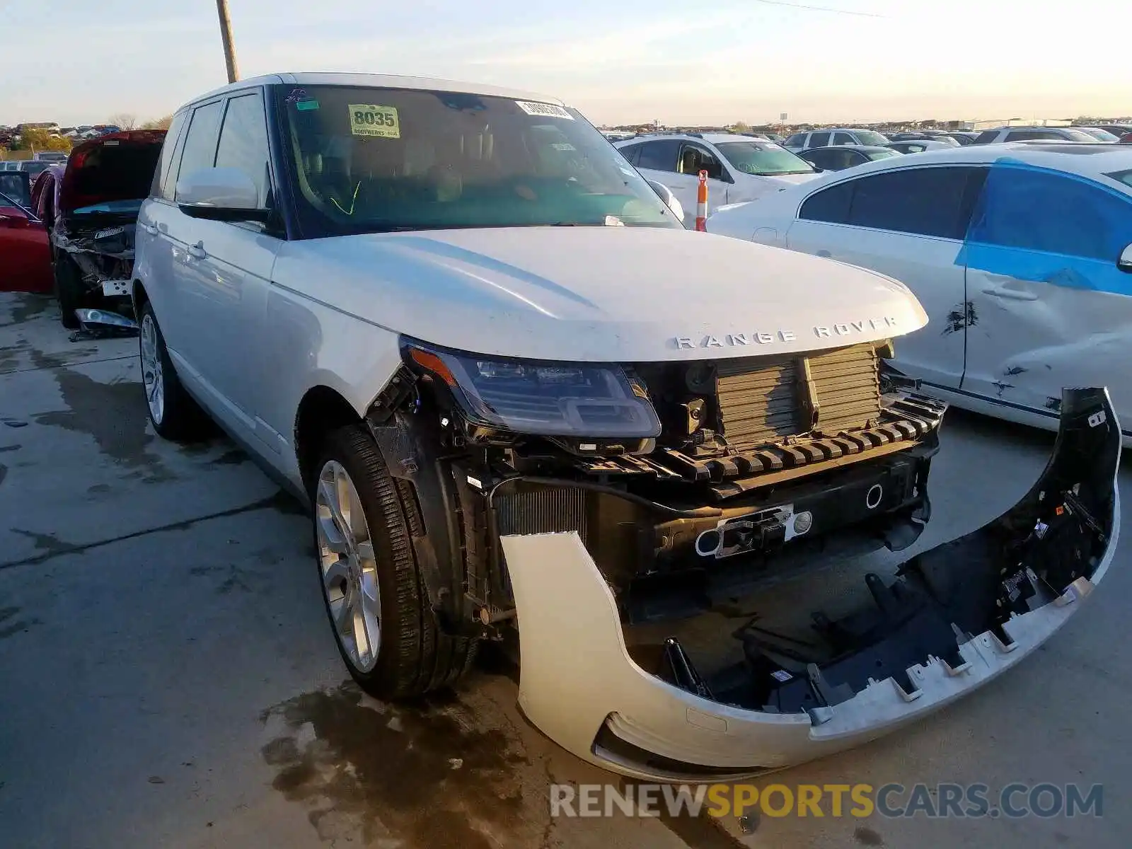 1 Photograph of a damaged car SALGS2RE5KA537231 LAND ROVER RANGEROVER 2019