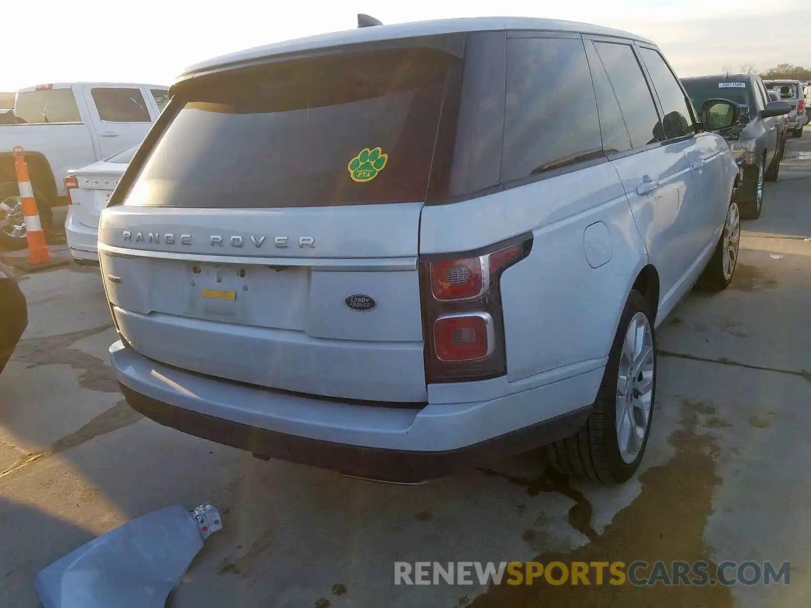 4 Фотография поврежденного автомобиля SALGS2RE5KA537231 LAND ROVER RANGEROVER 2019