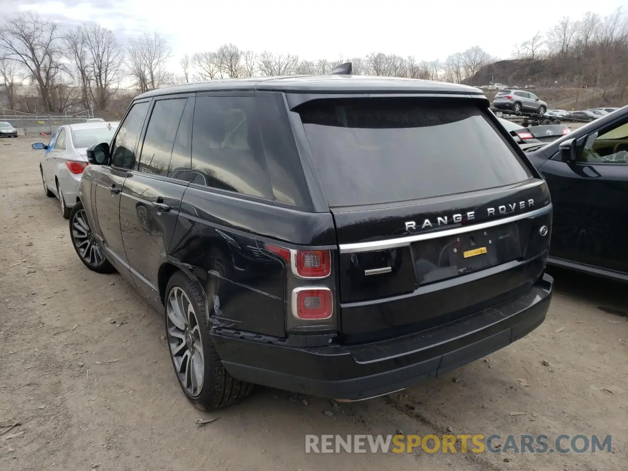 3 Фотография поврежденного автомобиля SALGS2RE5KA538685 LAND ROVER RANGEROVER 2019