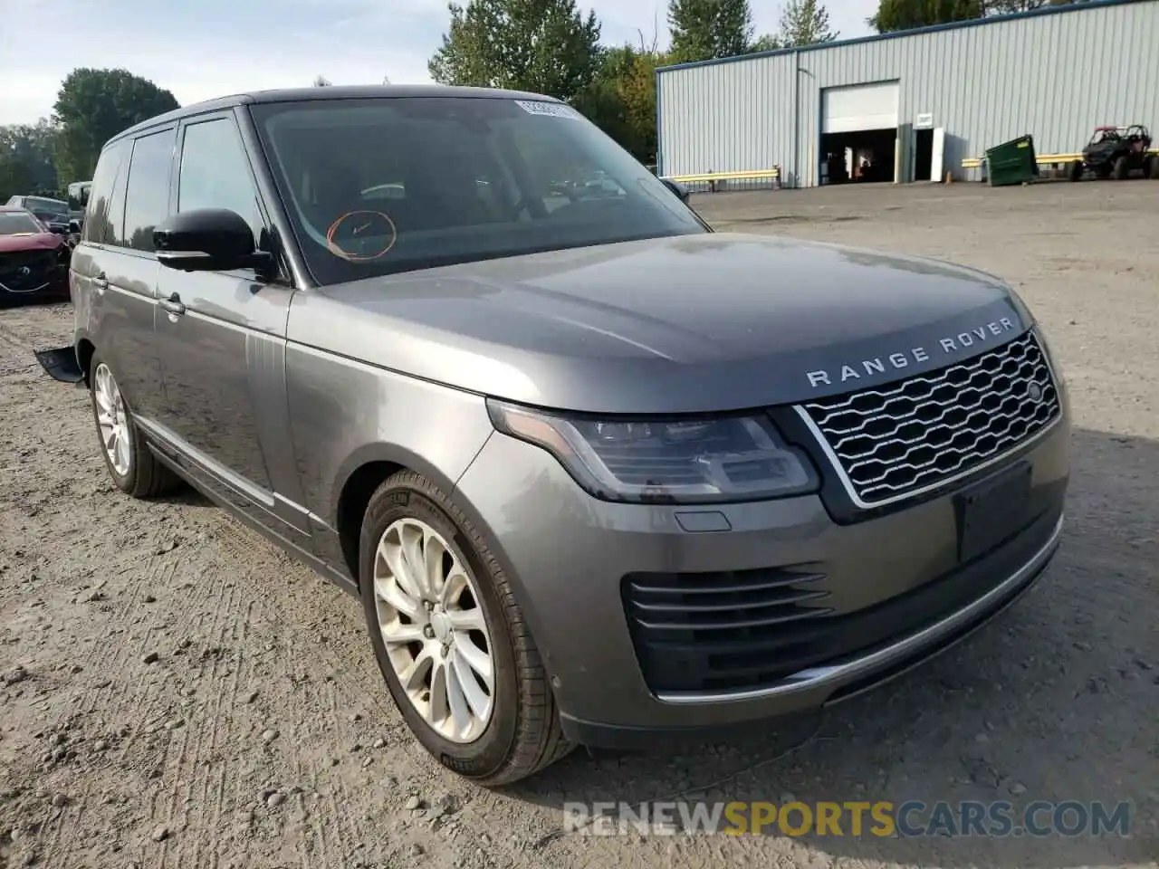 1 Photograph of a damaged car SALGS2RE5KA548293 LAND ROVER RANGEROVER 2019