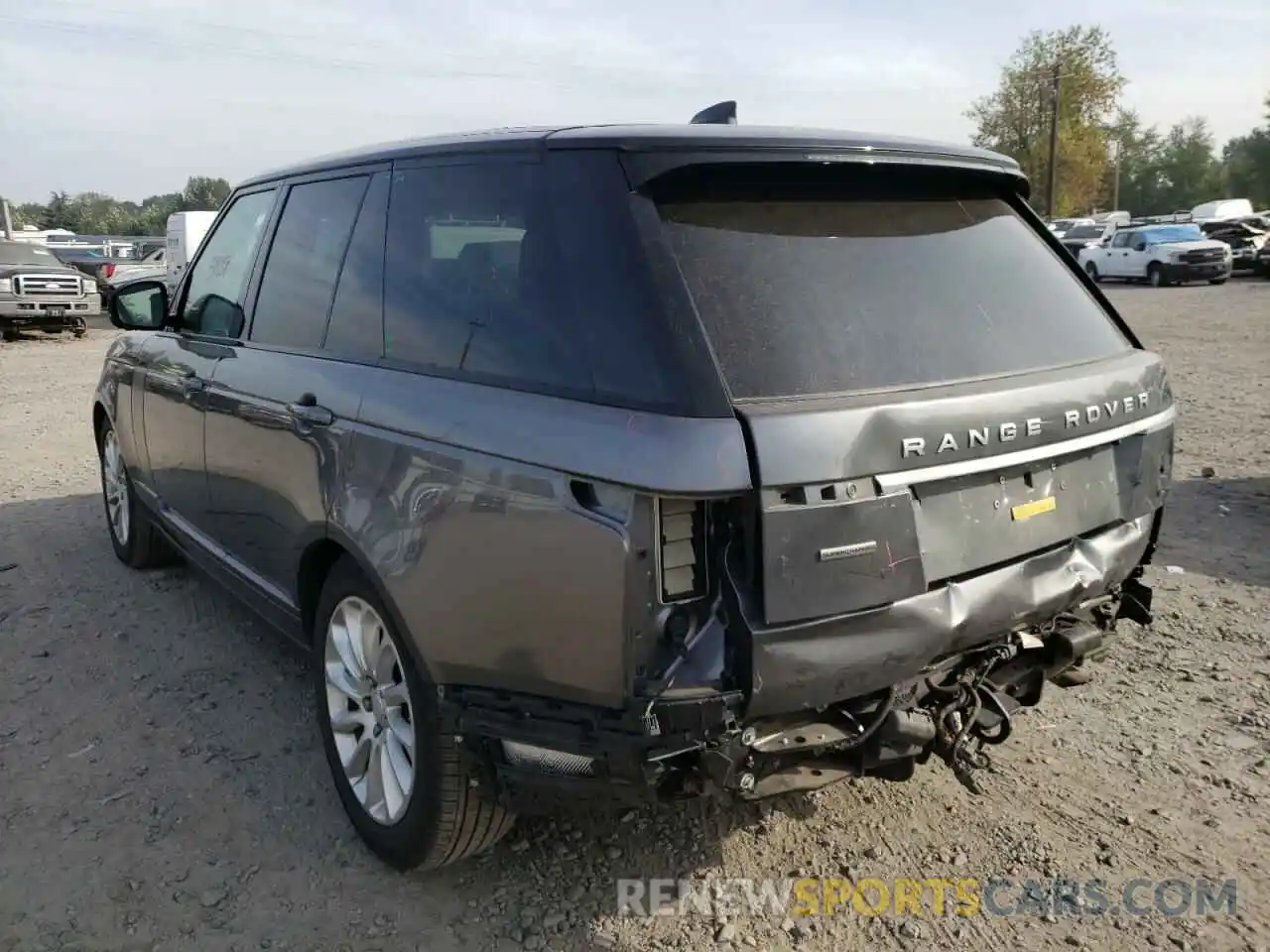 3 Photograph of a damaged car SALGS2RE5KA548293 LAND ROVER RANGEROVER 2019