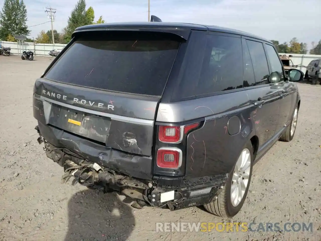 4 Photograph of a damaged car SALGS2RE5KA548293 LAND ROVER RANGEROVER 2019