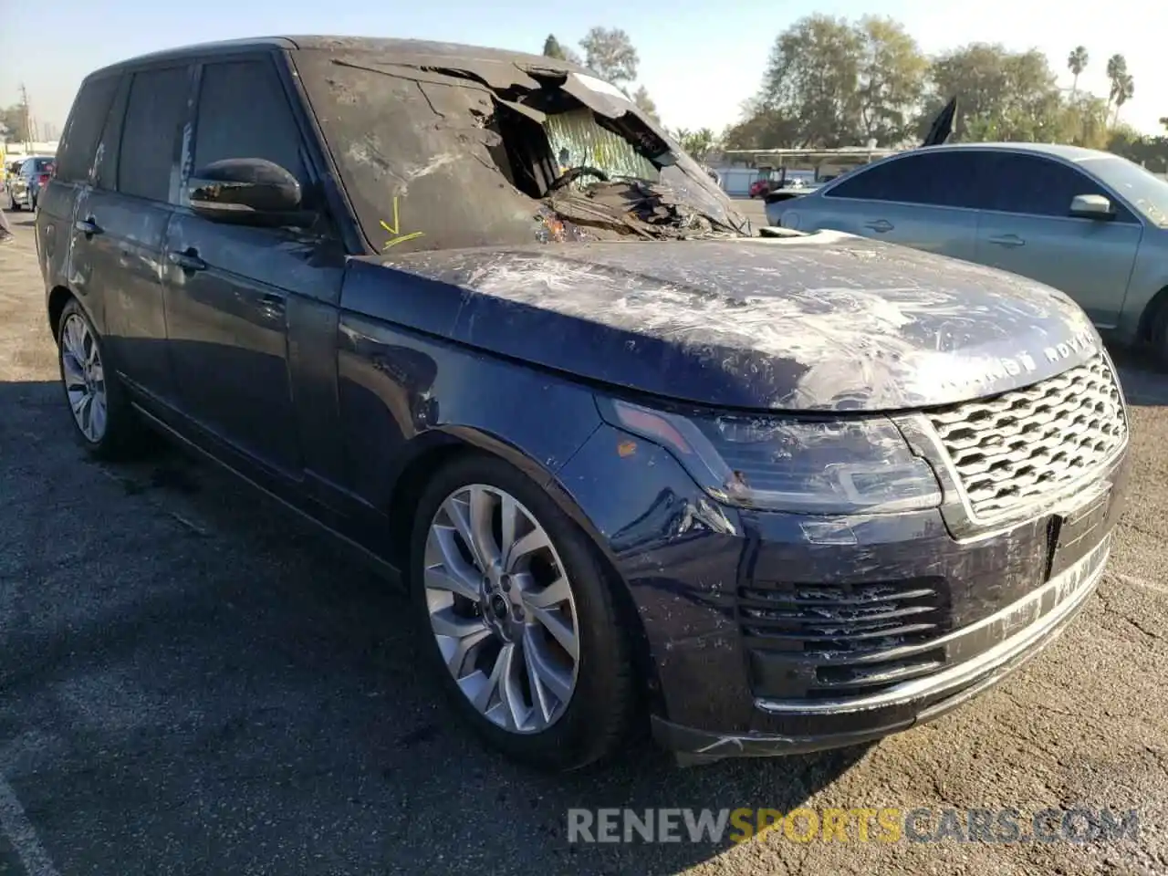 1 Photograph of a damaged car SALGS2RE5KA555826 LAND ROVER RANGEROVER 2019