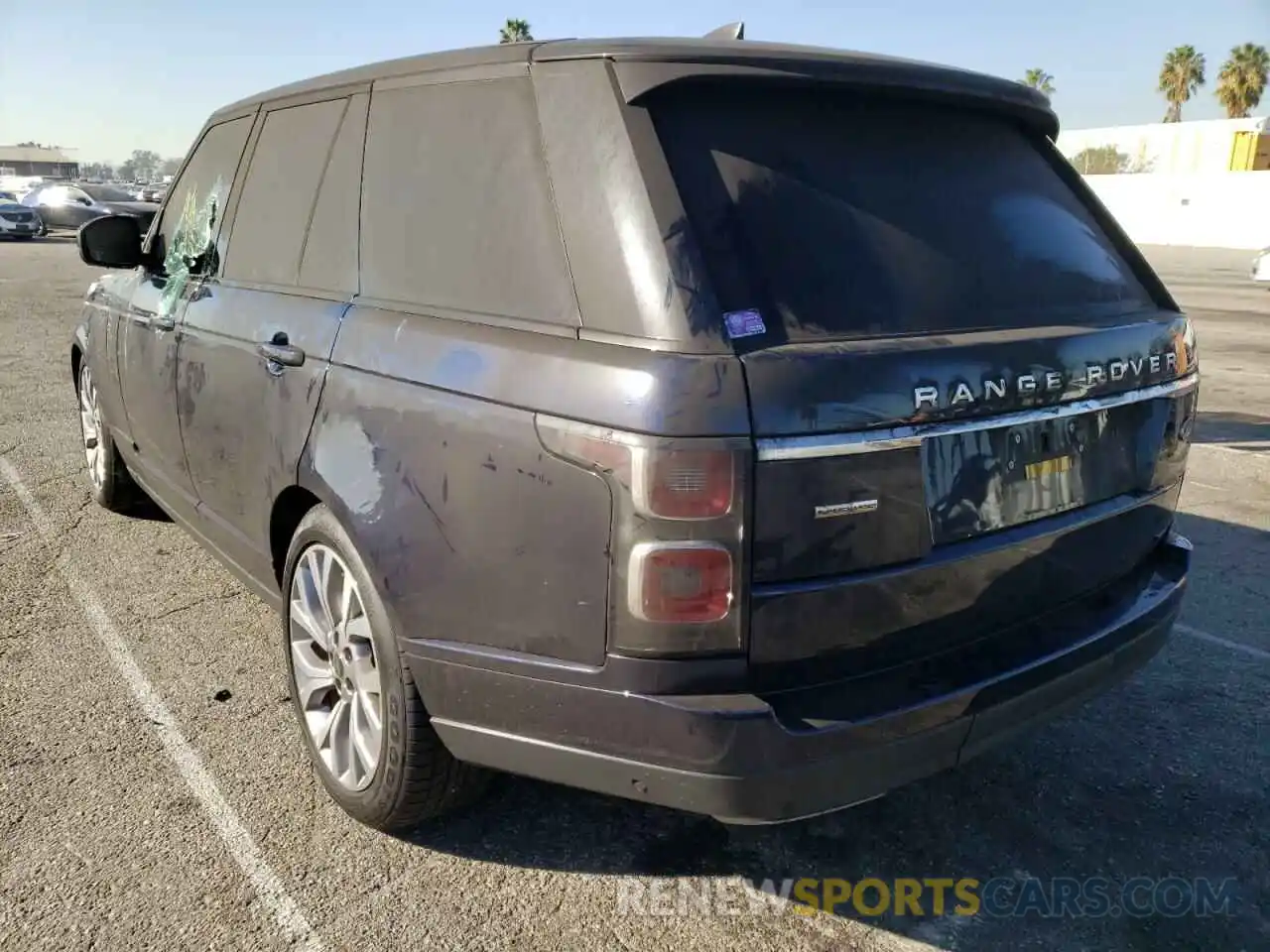 3 Photograph of a damaged car SALGS2RE5KA555826 LAND ROVER RANGEROVER 2019