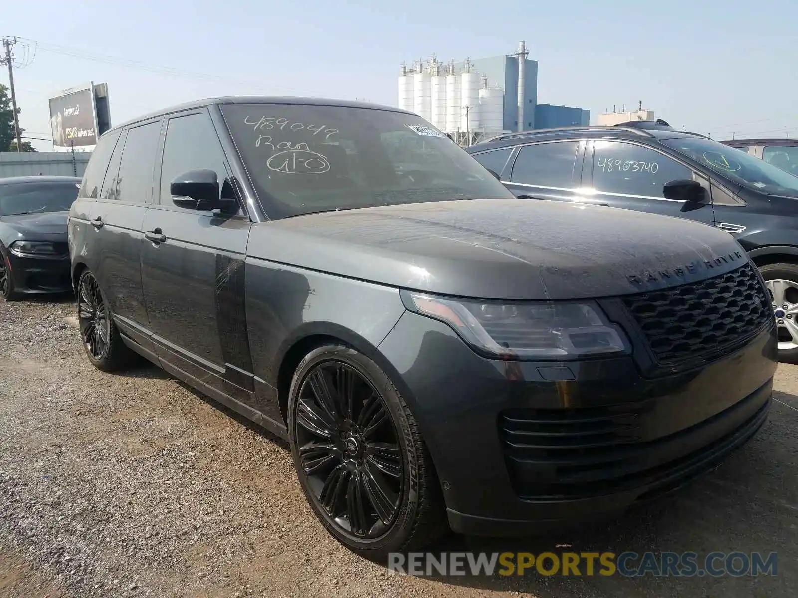 1 Фотография поврежденного автомобиля SALGS2RE6KA526349 LAND ROVER RANGEROVER 2019