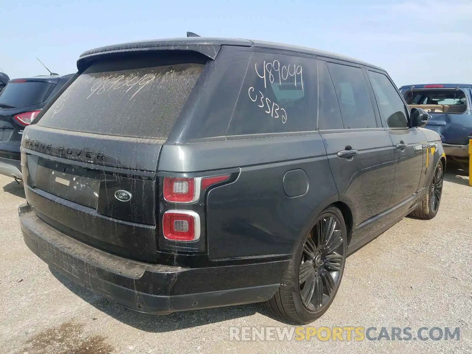 4 Photograph of a damaged car SALGS2RE6KA526349 LAND ROVER RANGEROVER 2019