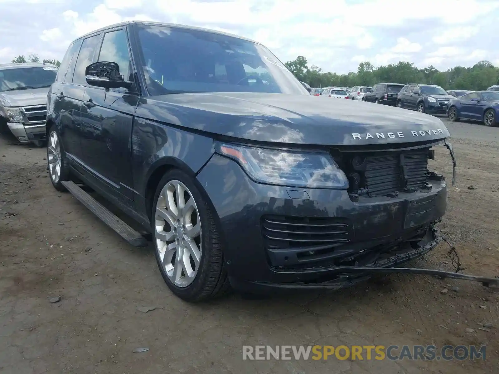 1 Photograph of a damaged car SALGS2RE7KA527459 LAND ROVER RANGEROVER 2019