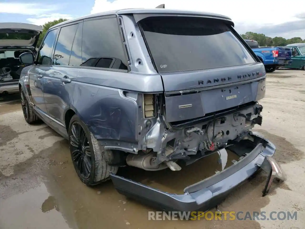 3 Photograph of a damaged car SALGS2RE7KA546643 LAND ROVER RANGEROVER 2019