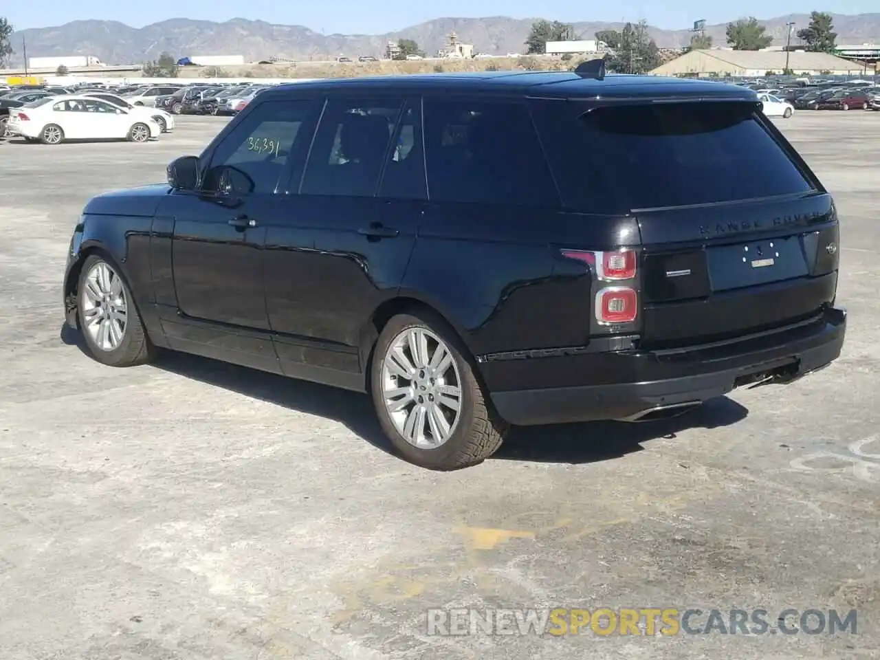 3 Photograph of a damaged car SALGS2RE7KA548960 LAND ROVER RANGEROVER 2019