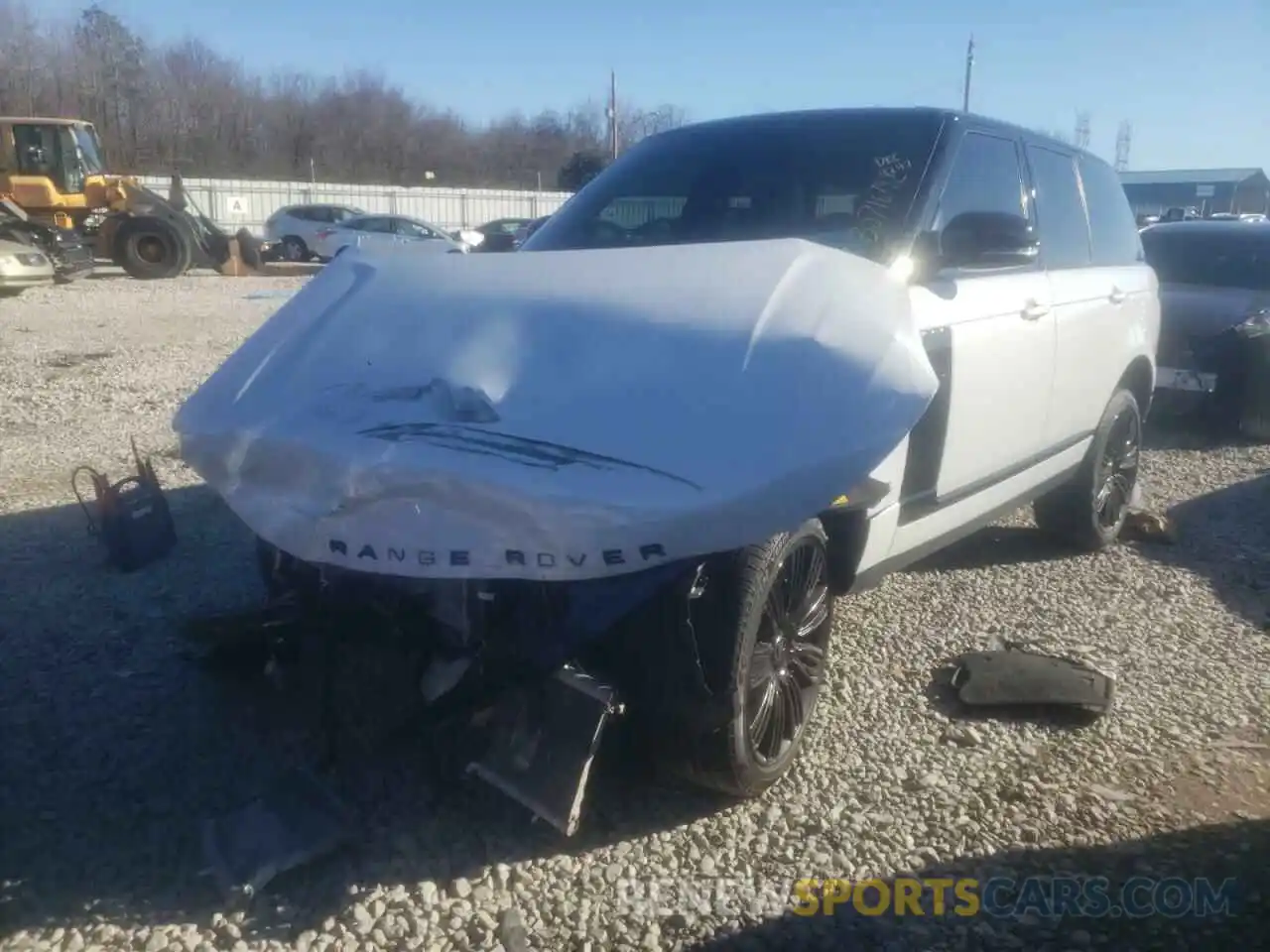 2 Photograph of a damaged car SALGS2RE8KA539247 LAND ROVER RANGEROVER 2019