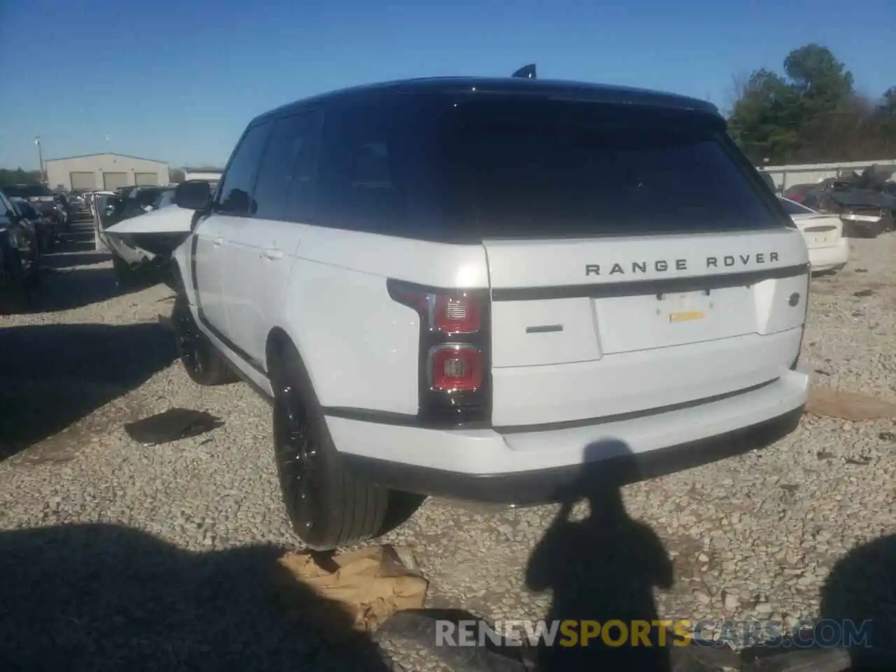 3 Photograph of a damaged car SALGS2RE8KA539247 LAND ROVER RANGEROVER 2019