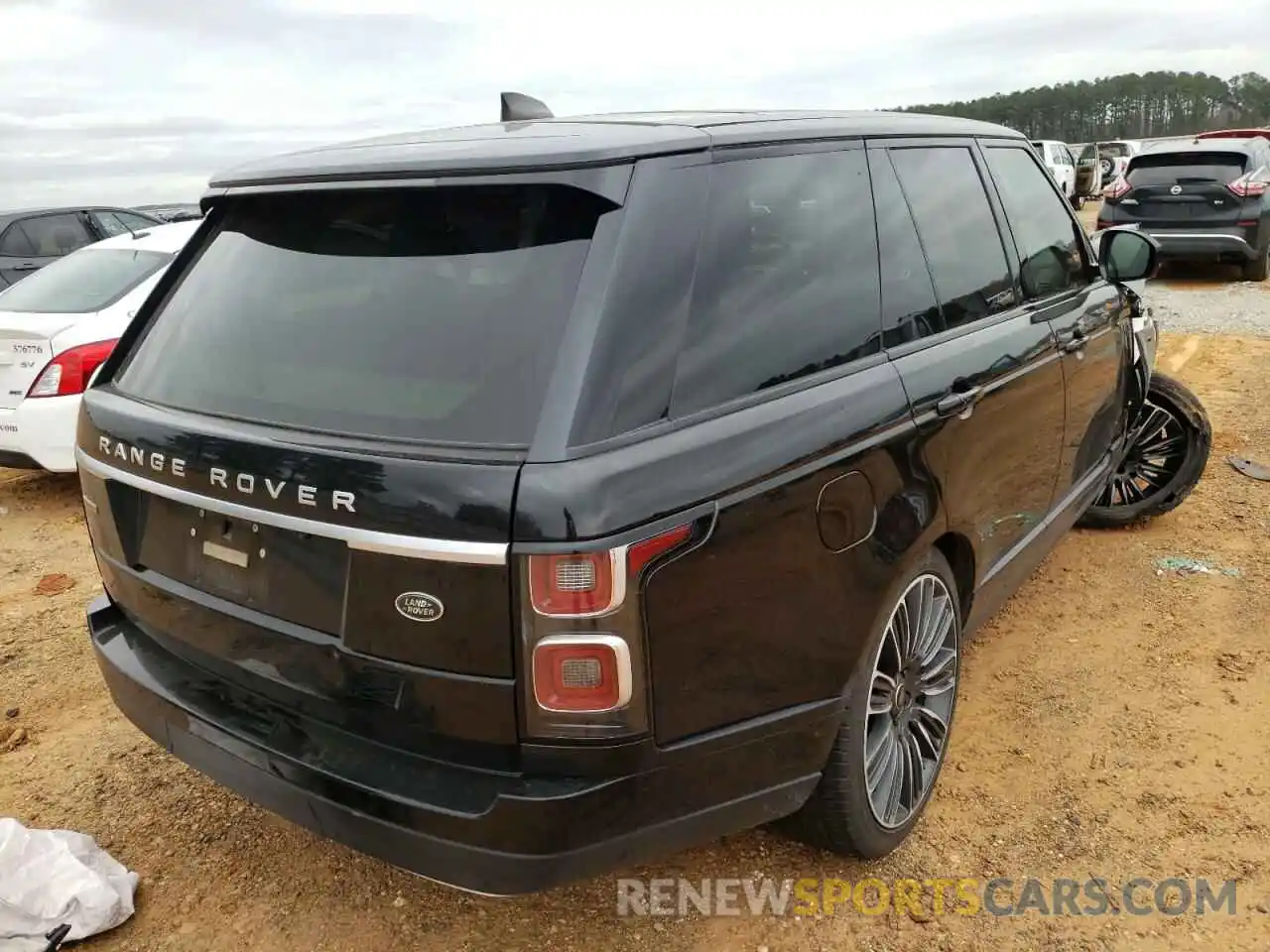 4 Фотография поврежденного автомобиля SALGS2RE9KA523610 LAND ROVER RANGEROVER 2019