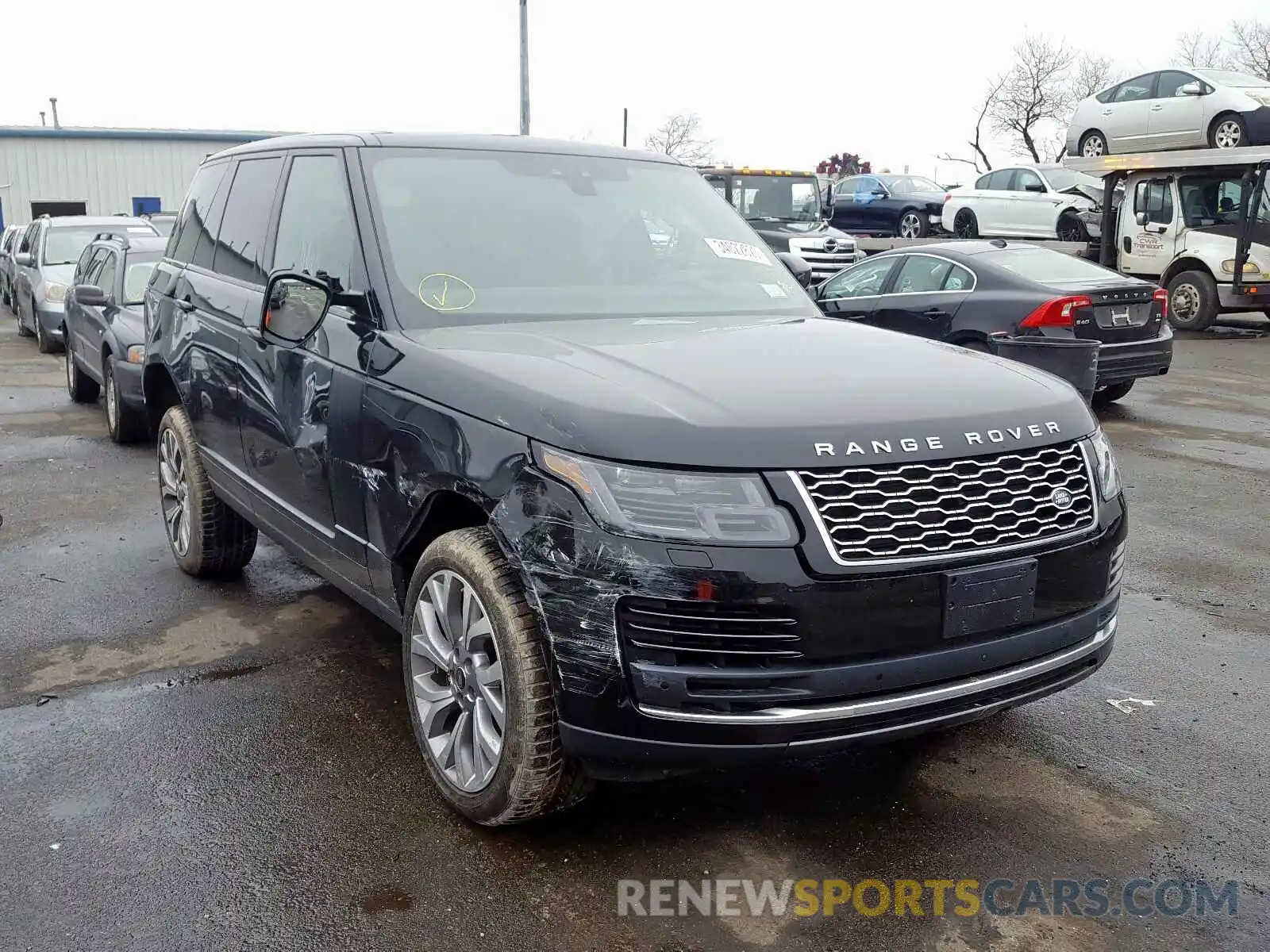 1 Photograph of a damaged car SALGS2RE9KA554937 LAND ROVER RANGEROVER 2019