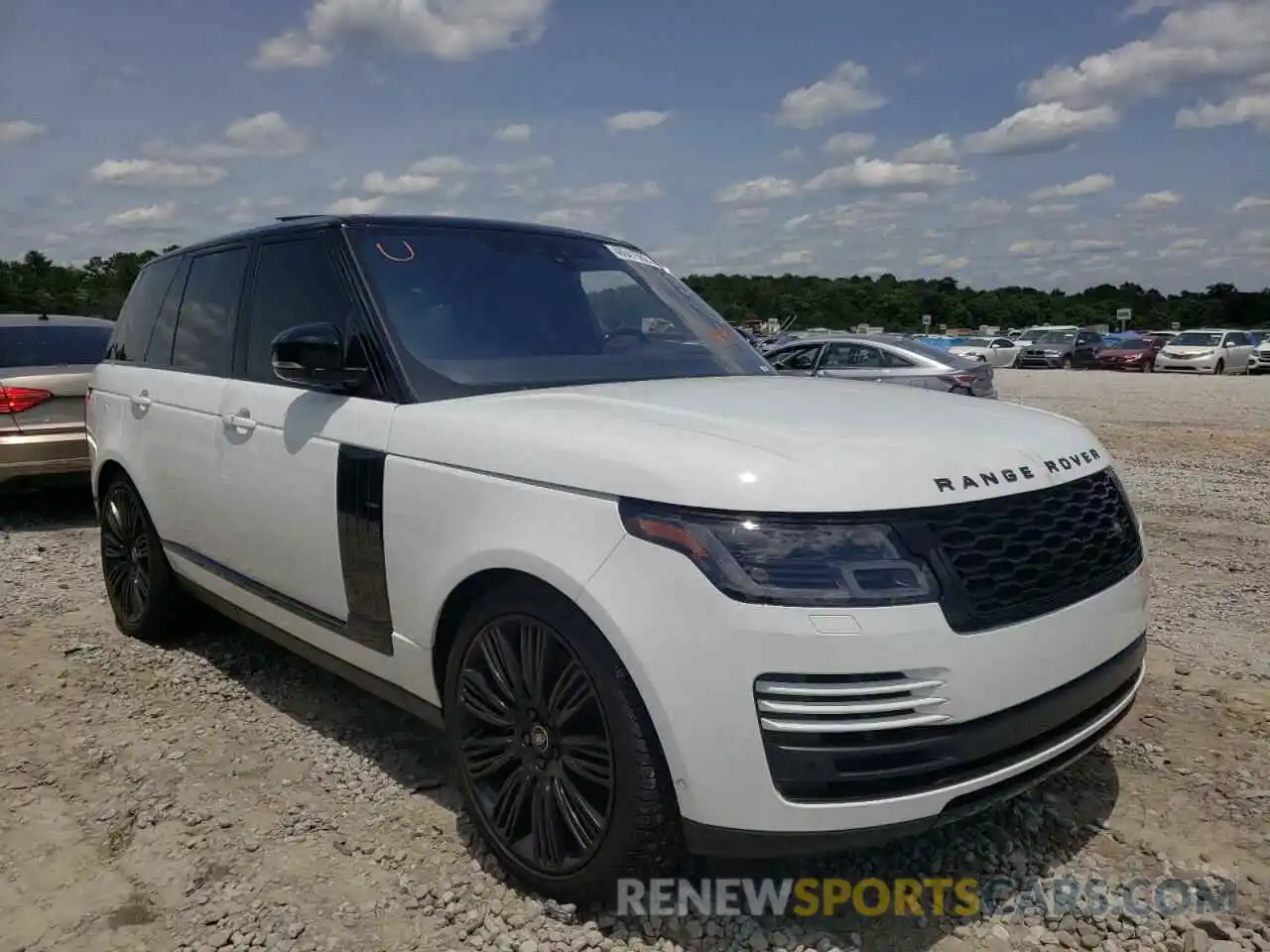 1 Фотография поврежденного автомобиля SALGS2REXKA523308 LAND ROVER RANGEROVER 2019