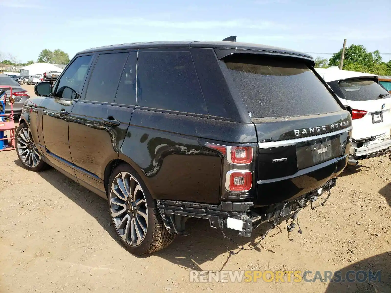 3 Photograph of a damaged car SALGS2REXKA538407 LAND ROVER RANGEROVER 2019